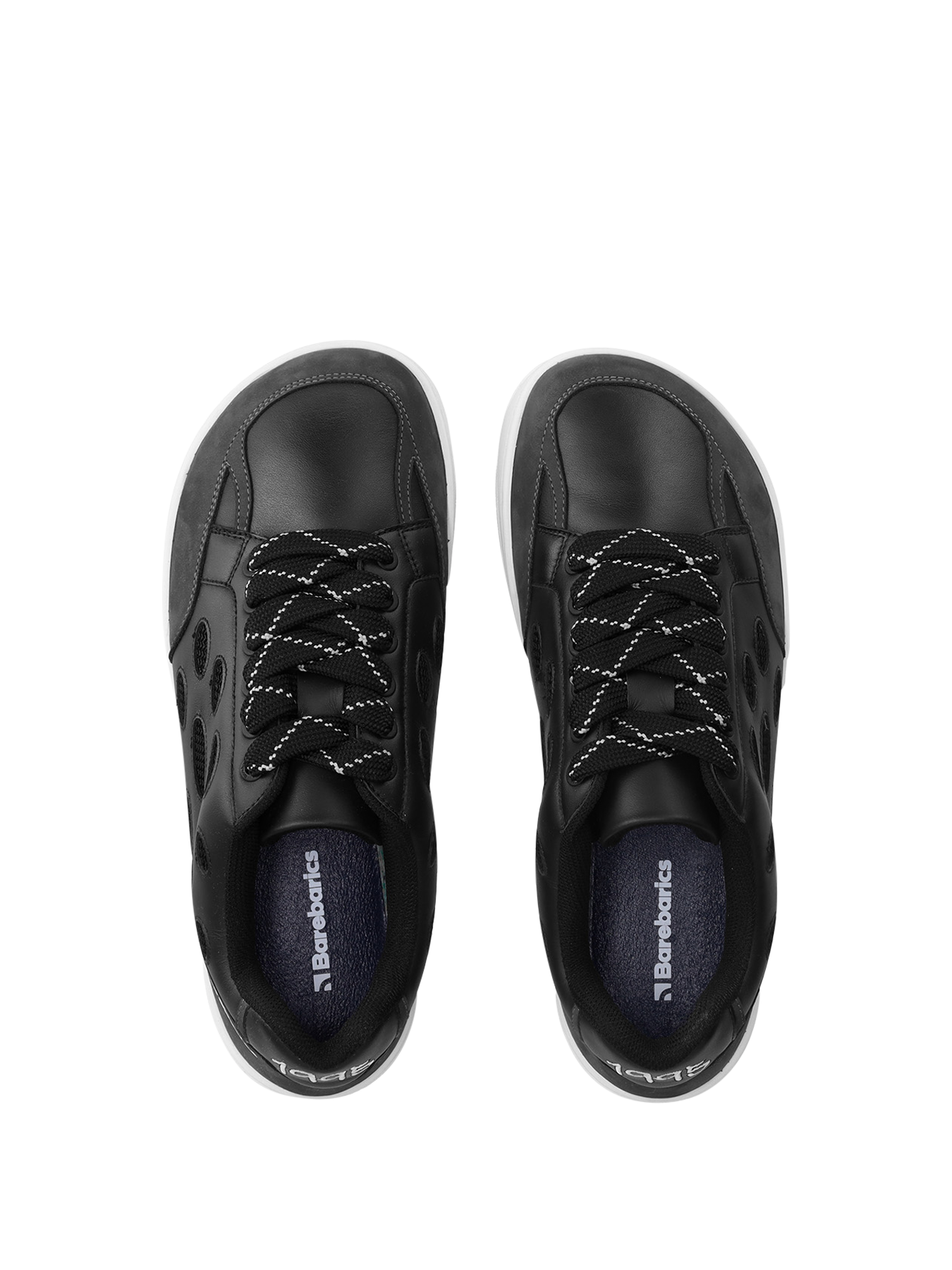 Barefoot Sneakers Barebarics Fusion - Black & White