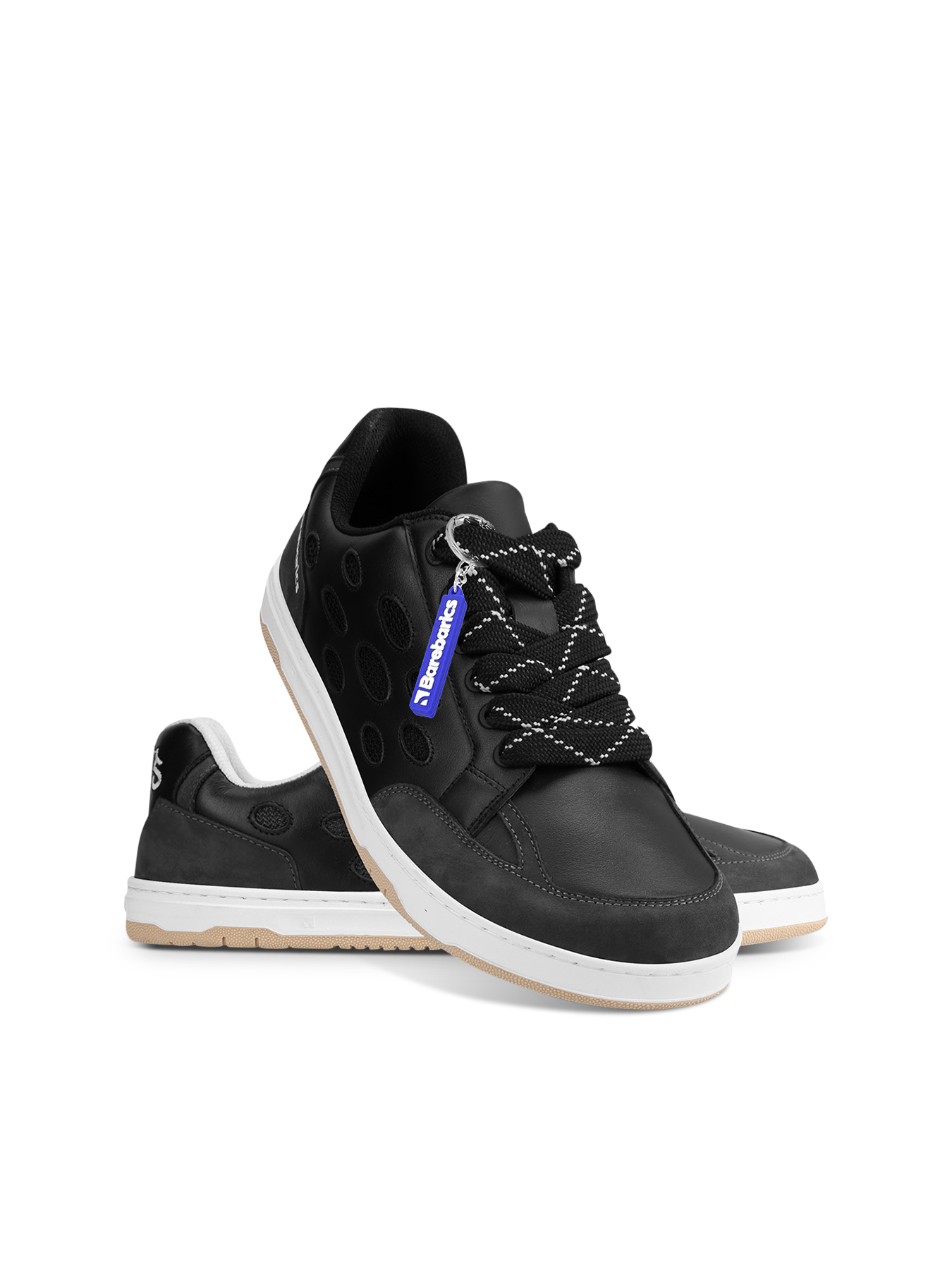 Barefoot Sneakers Barebarics Fusion - Black & White