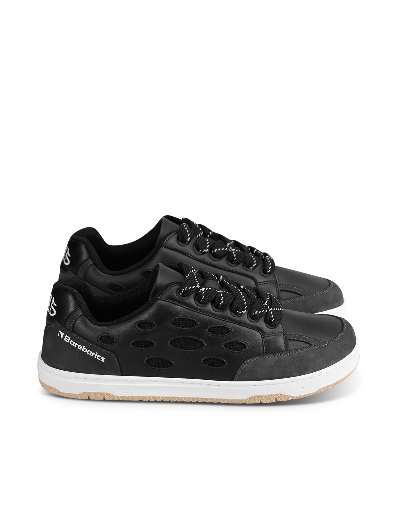 Barefoot Sneakers Barebarics Fusion - Black & White