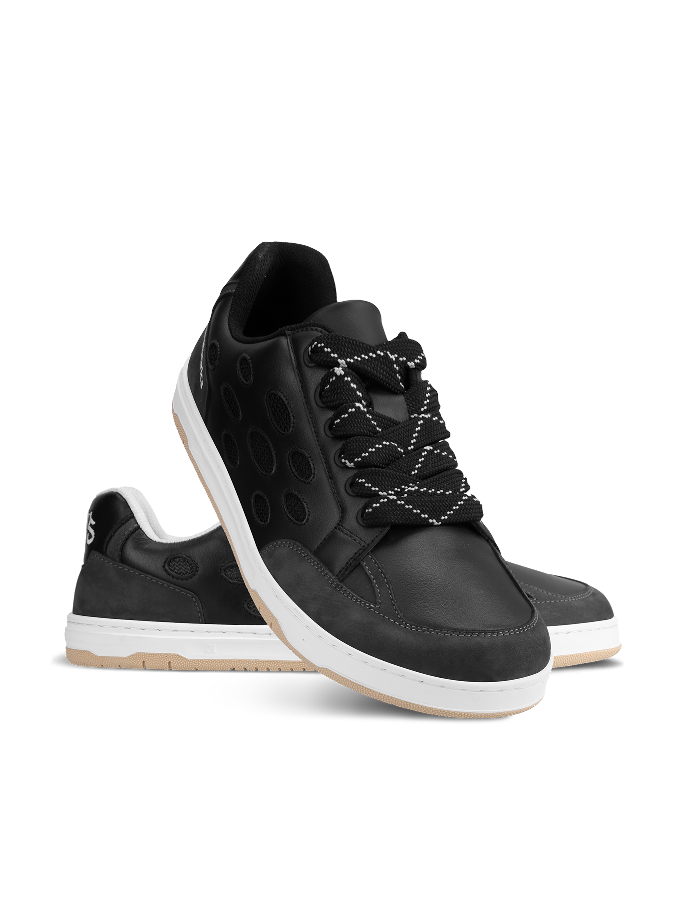 Barefoot Sneakers Barebarics Fusion - Black & White