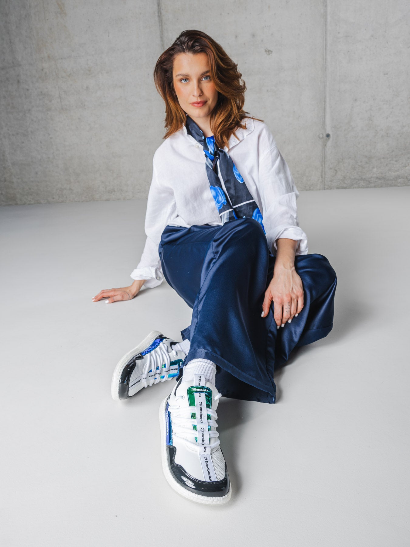 Barefoot Sneakers Barebarics Futura - Iridescent White