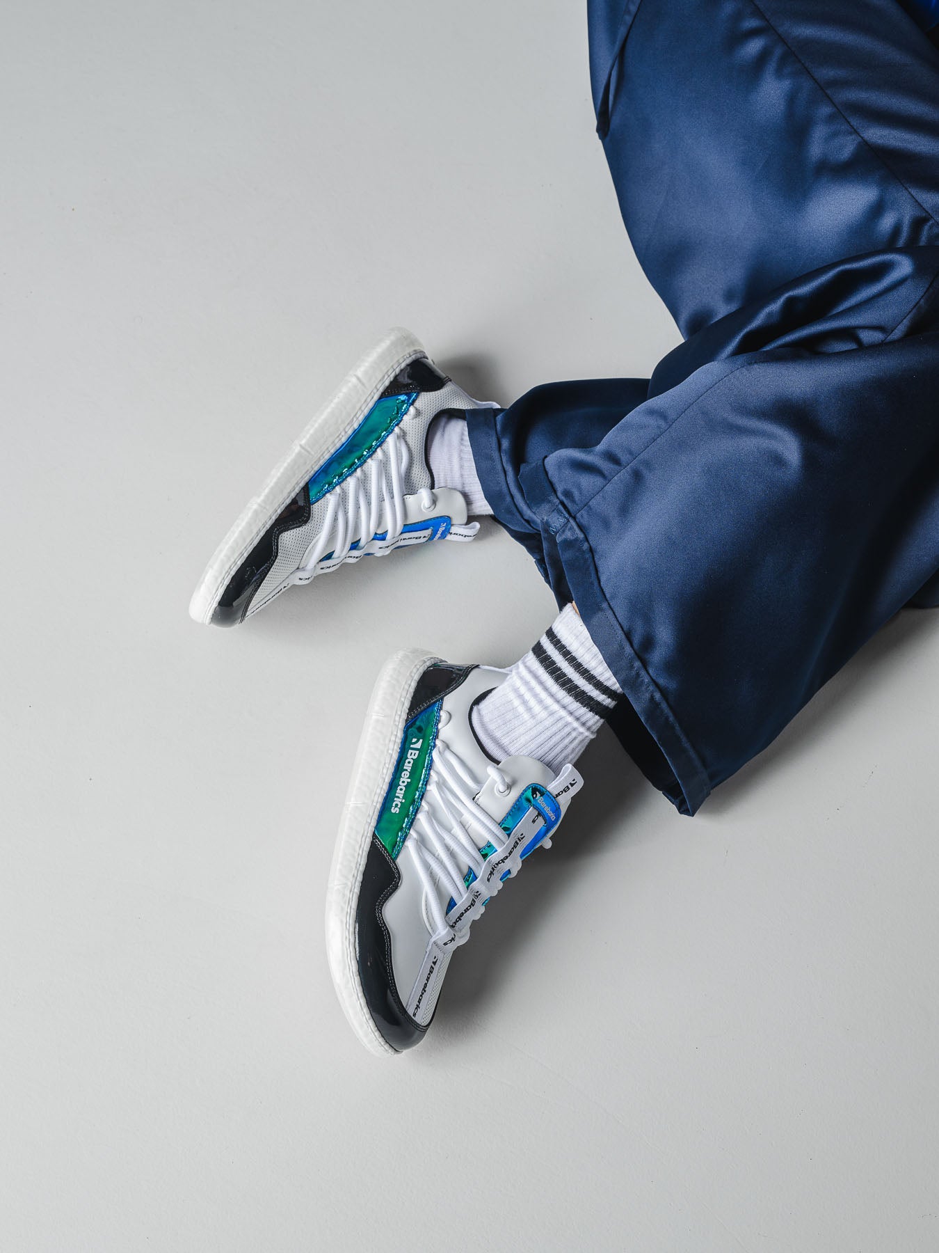Barefoot Sneakers Barebarics Futura - Iridescent White