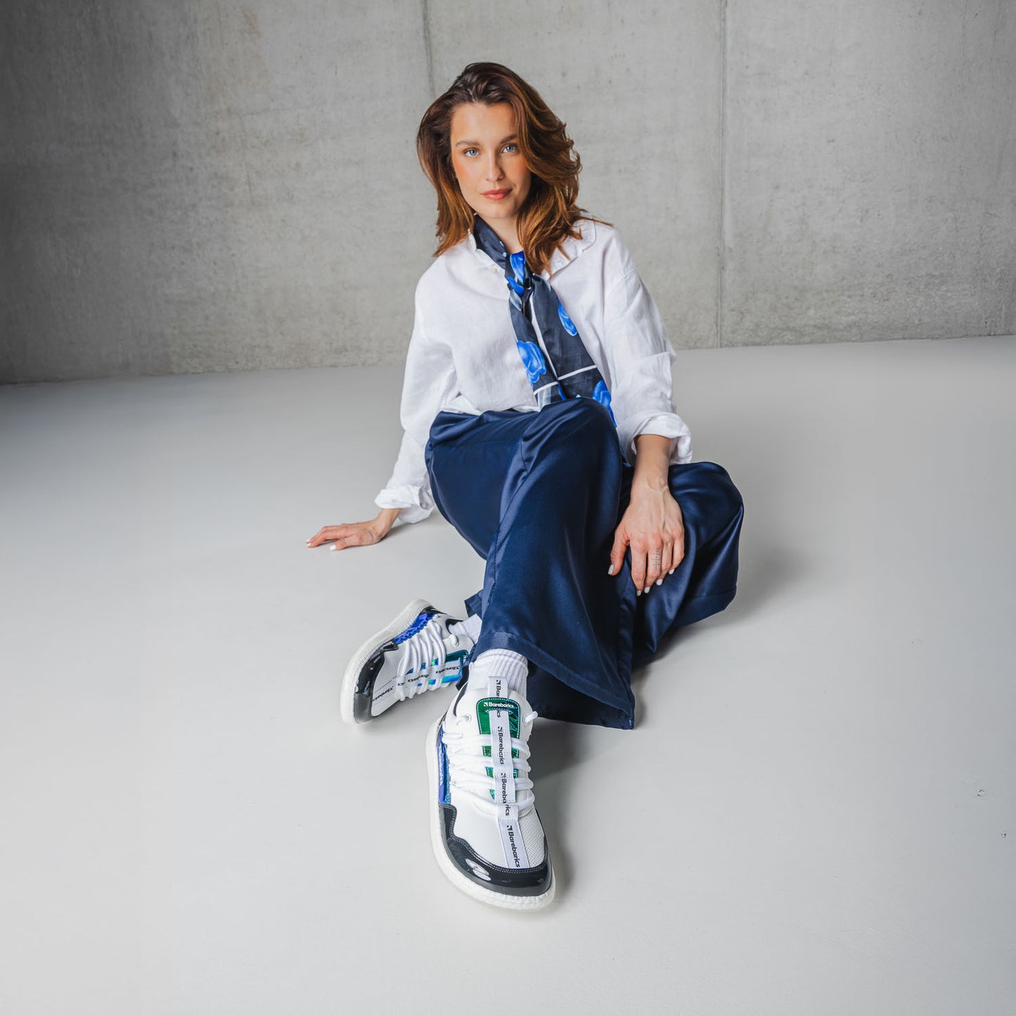 Barefoot Sneakers Barebarics Futura - Iridescent White