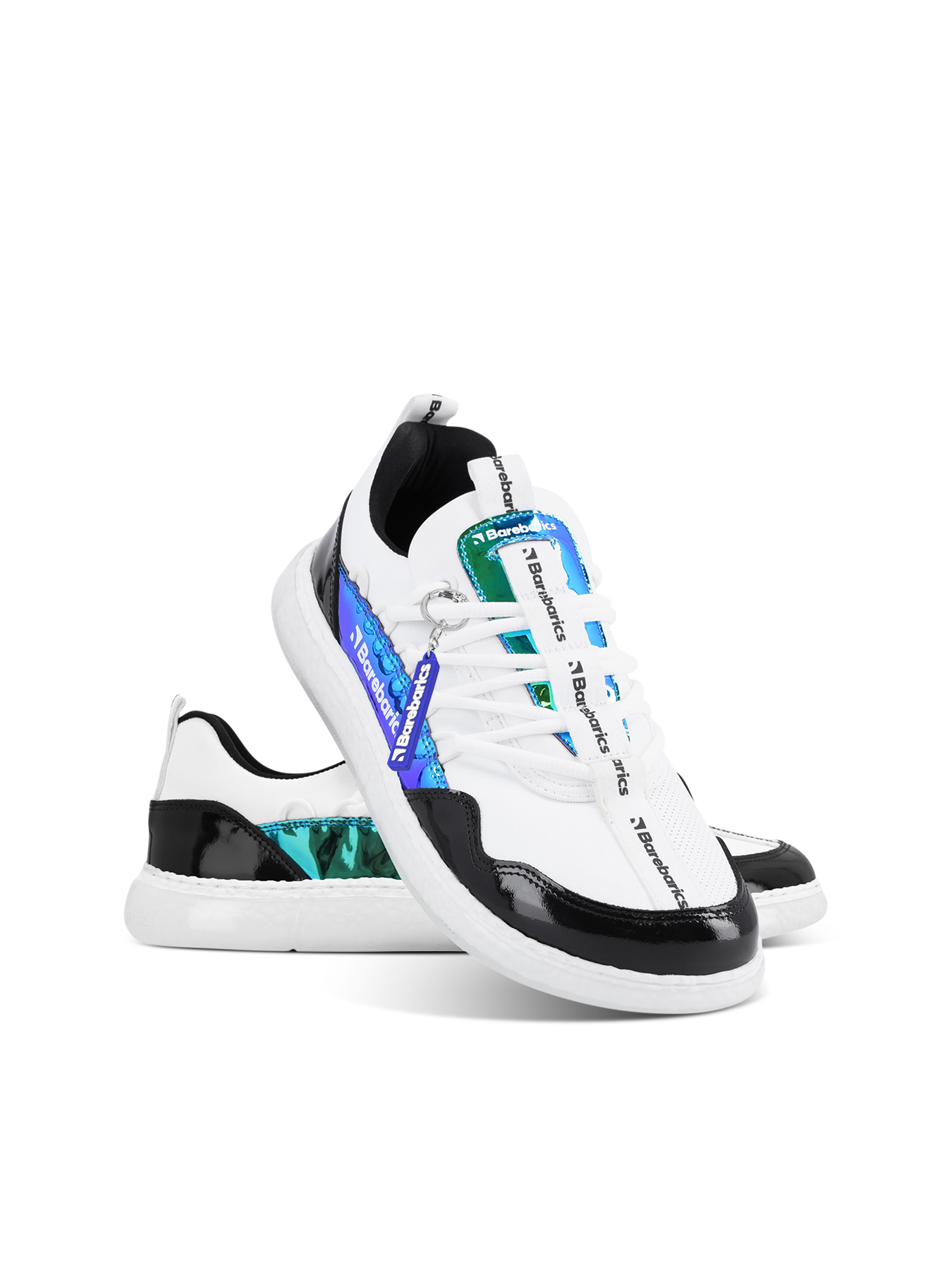Barefoot Sneakers Barebarics Futura - Iridescent White