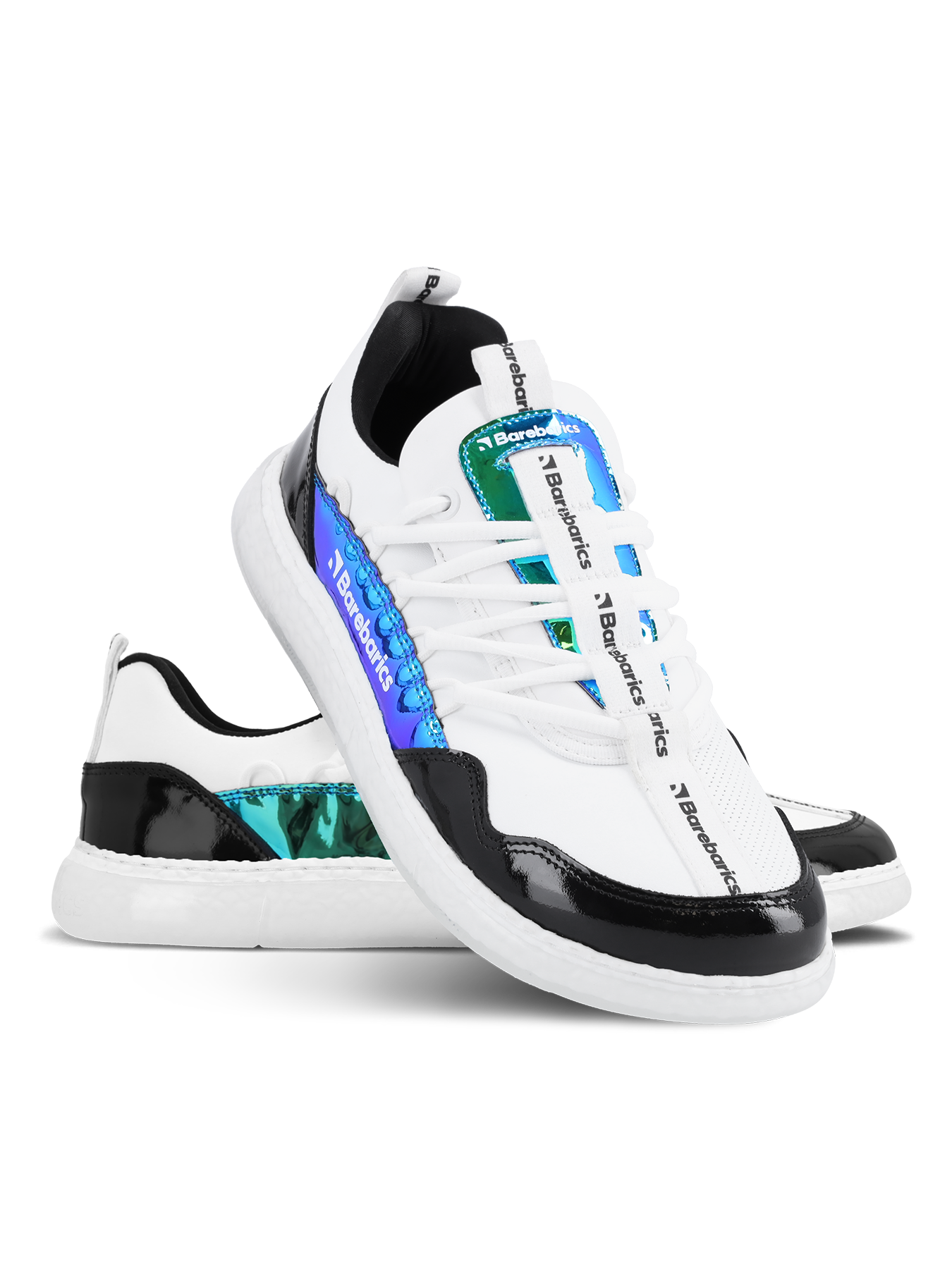 Barefoot Sneakers Barebarics Futura - Iridescent White