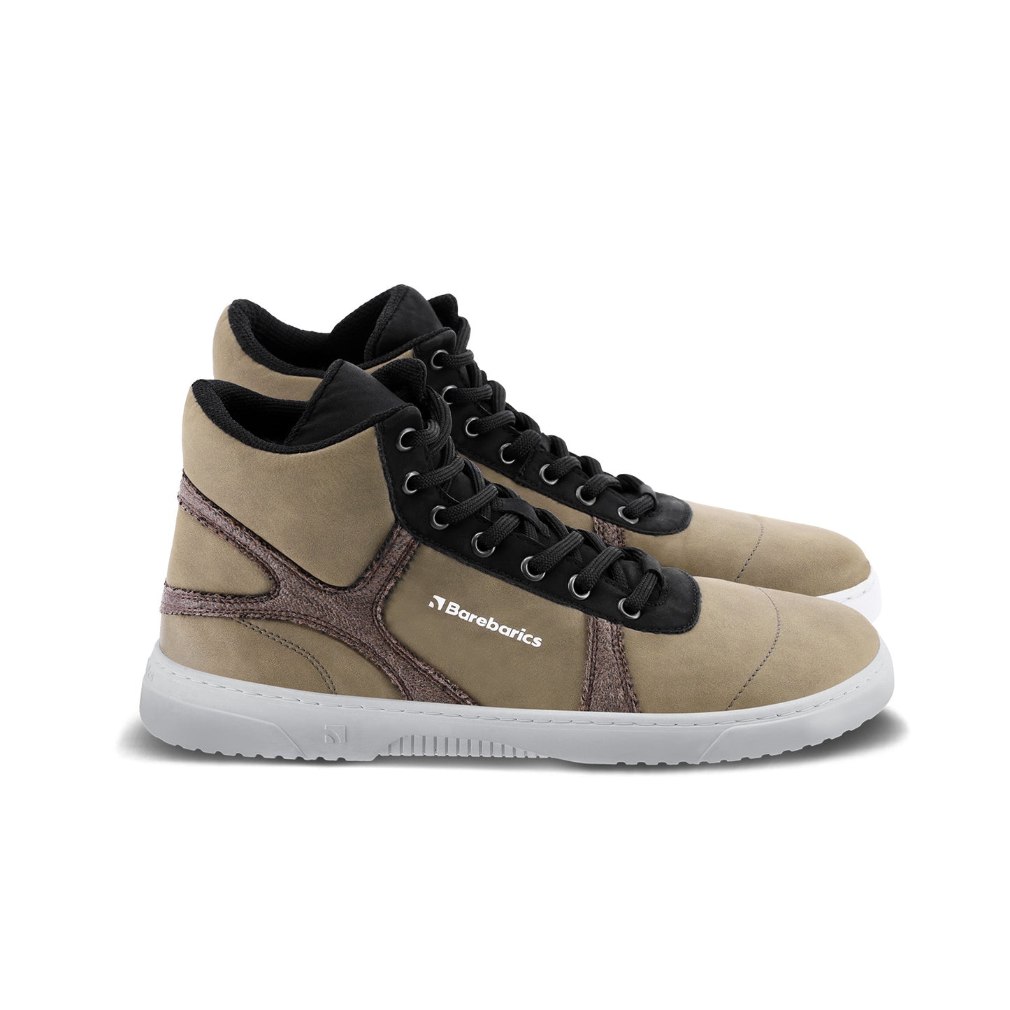 Baskets pieds nus Barebarics - Hifly - Vert foncé et gris