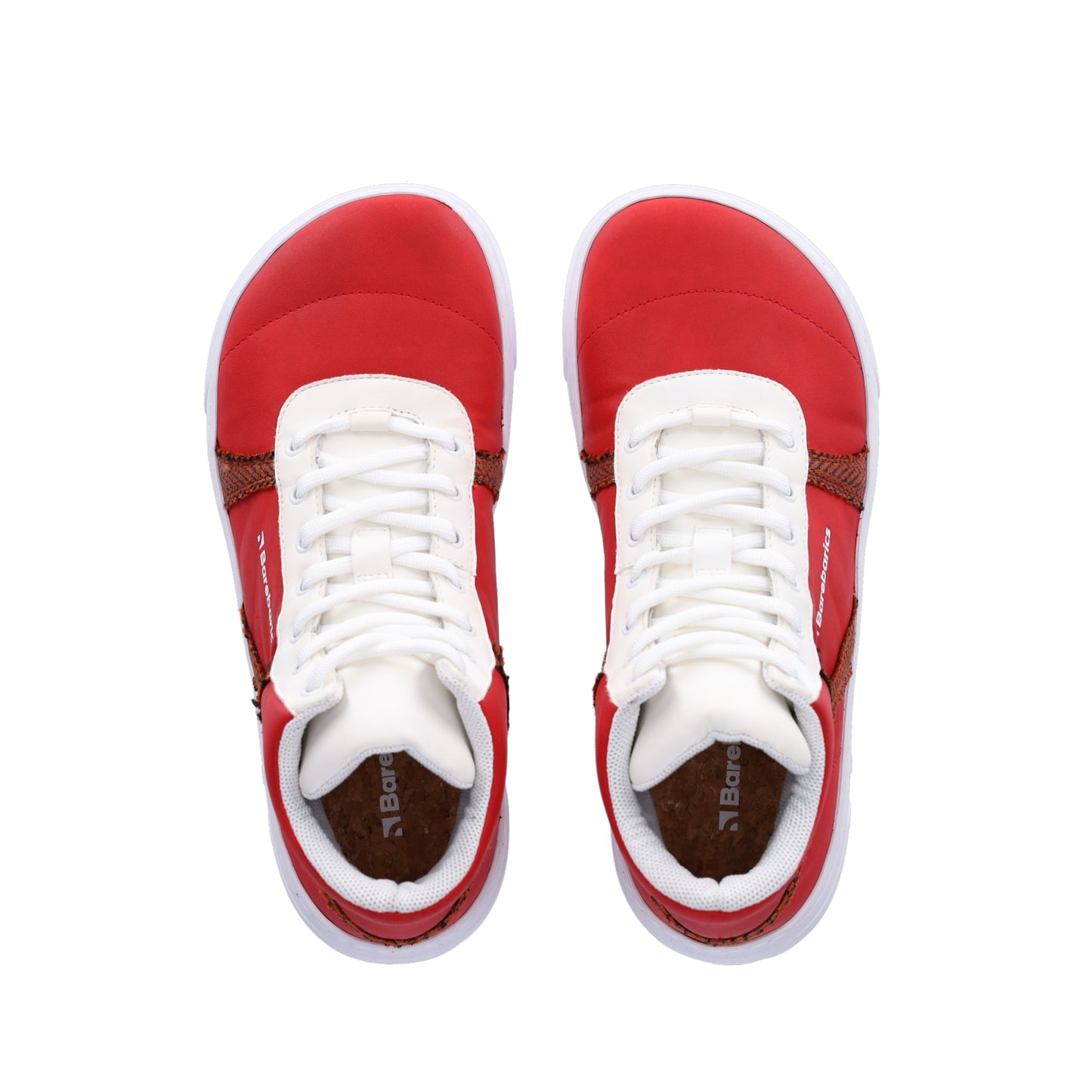Baskets pieds nus Barebarics - Hifly - Rouge et blanc