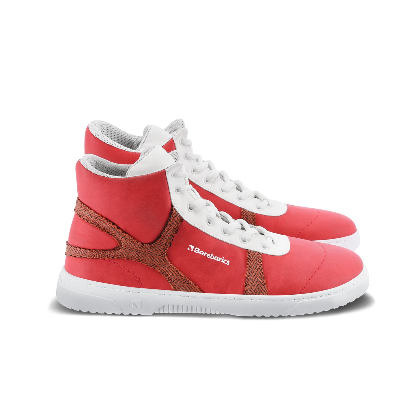 Baskets pieds nus Barebarics - Hifly - Rouge et blanc