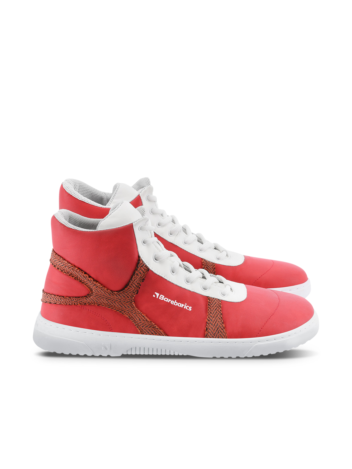 Barefoot Sneakers Barebarics - Hifly - Red & White