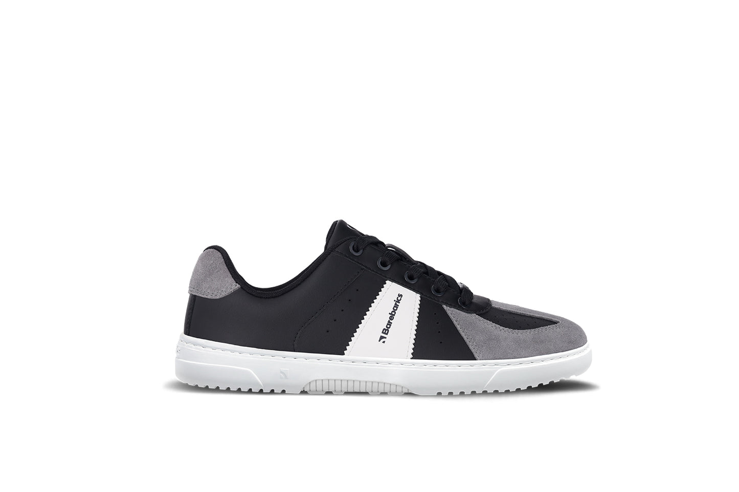 Barefoot Sneakers Barebarics Icara - Black & Dark Grey