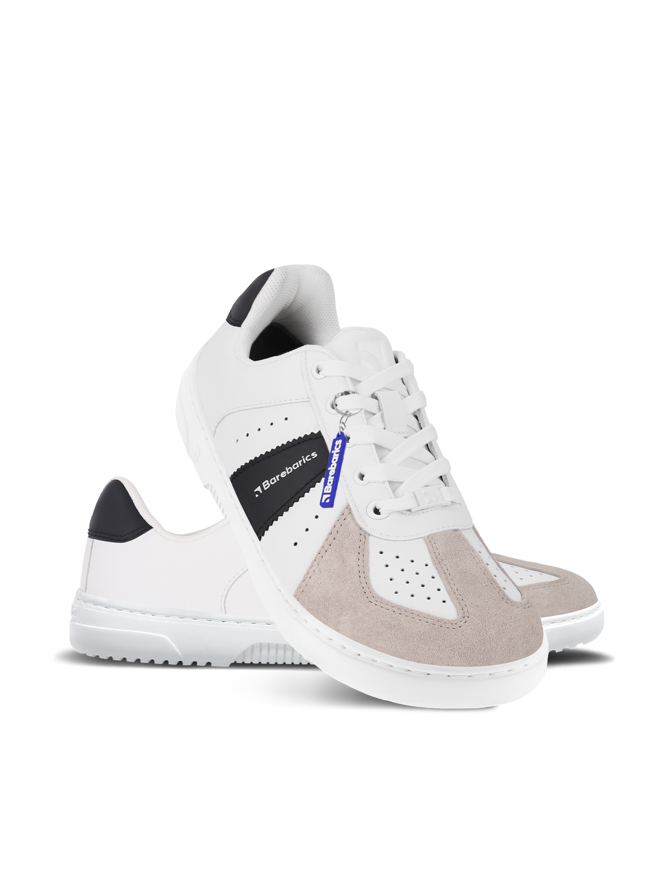 Barefoot Sneakers Barebarics Icara - White & Beige
