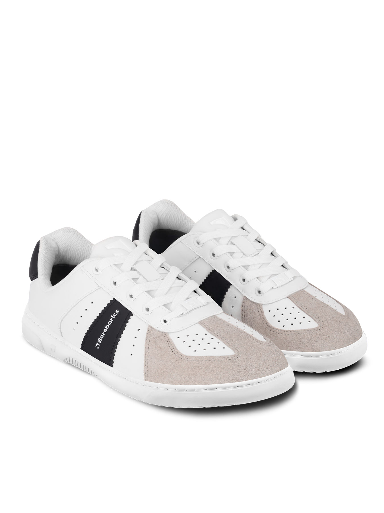 Barefoot Sneakers Barebarics Icara - White & Beige