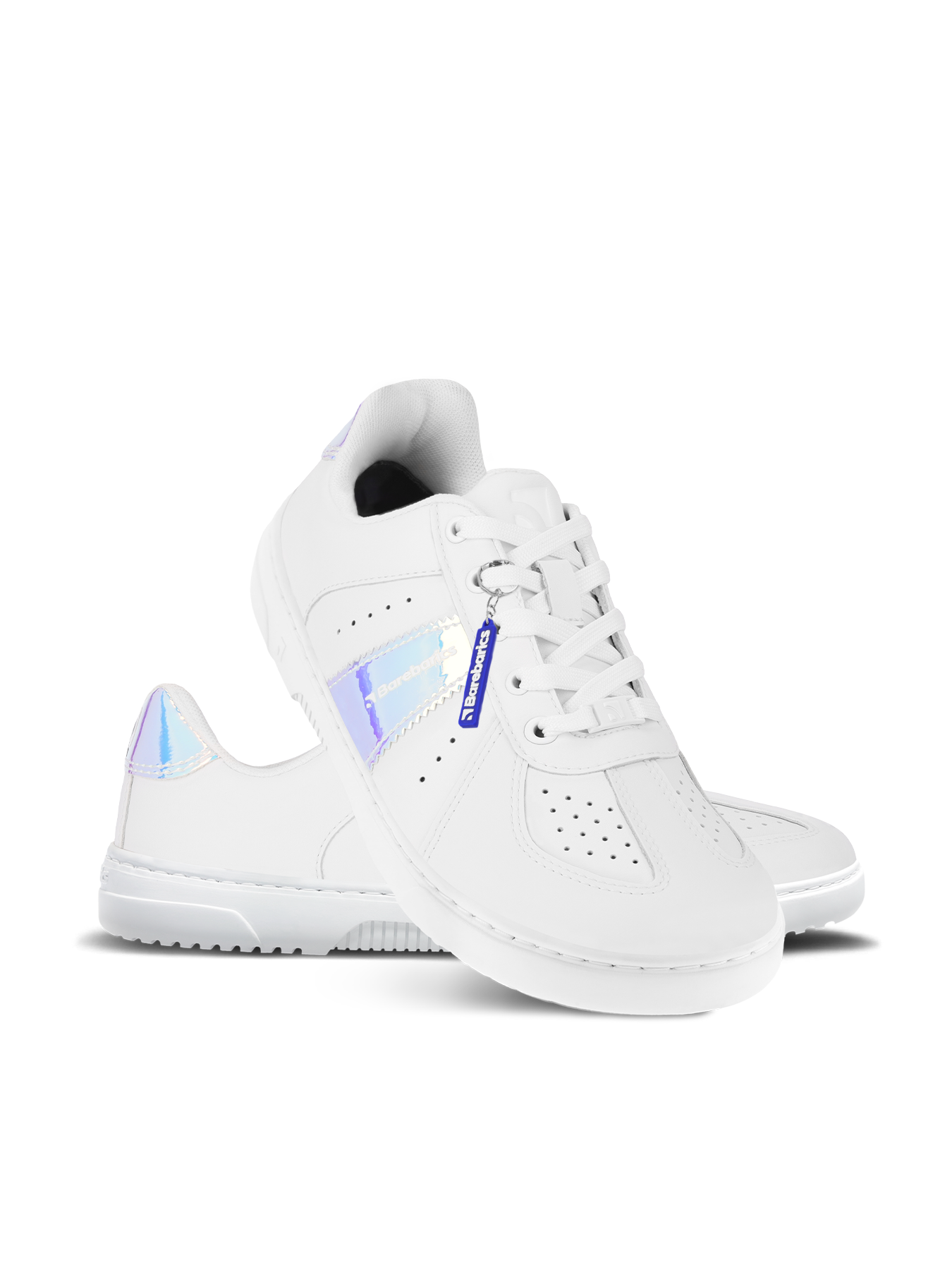 Barefoot Sneakers Barebarics Icara - White & Pastel Iridescent