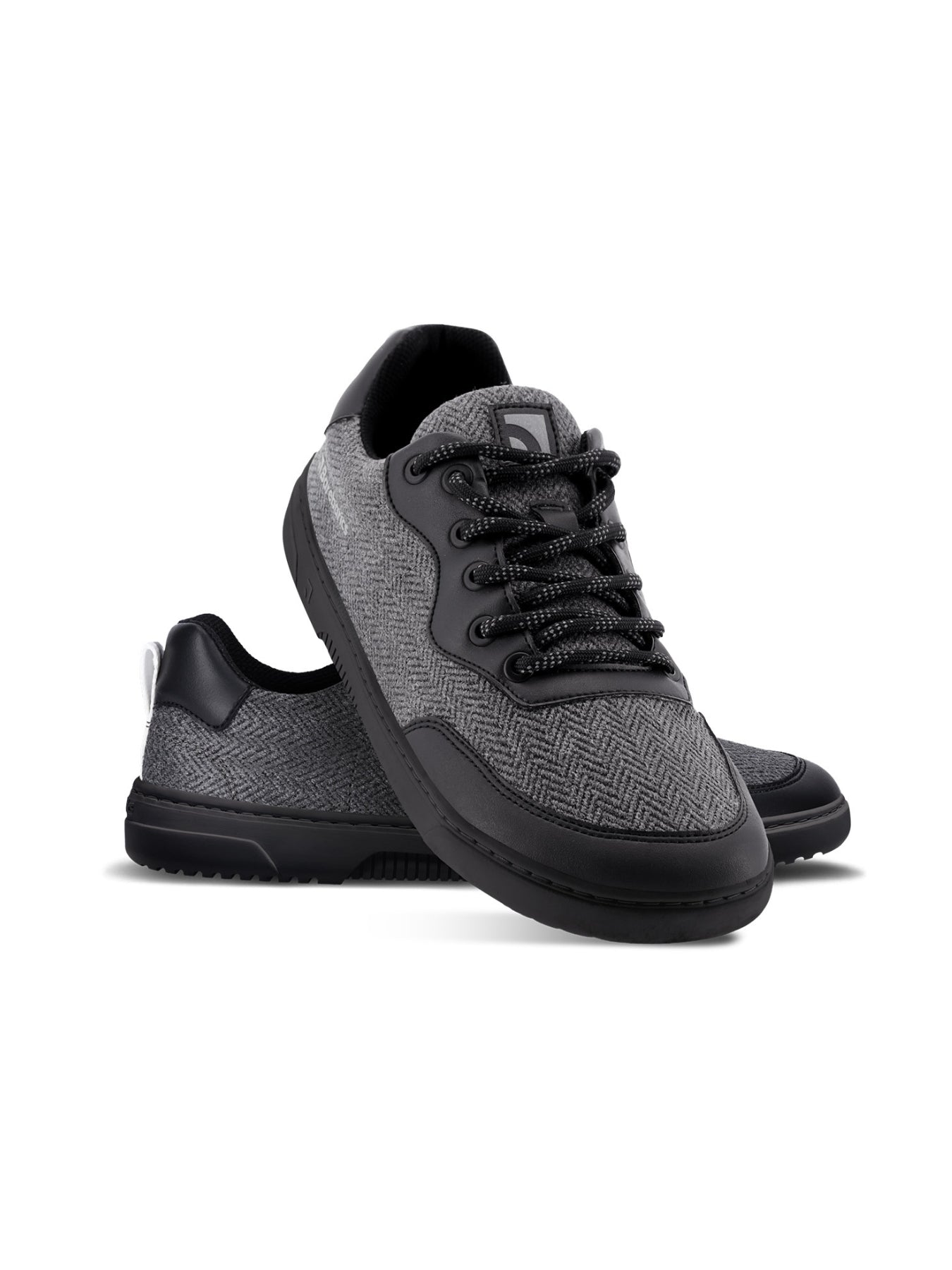 Barefoot Sneakers Barebarics - Kudos - Black & Grey