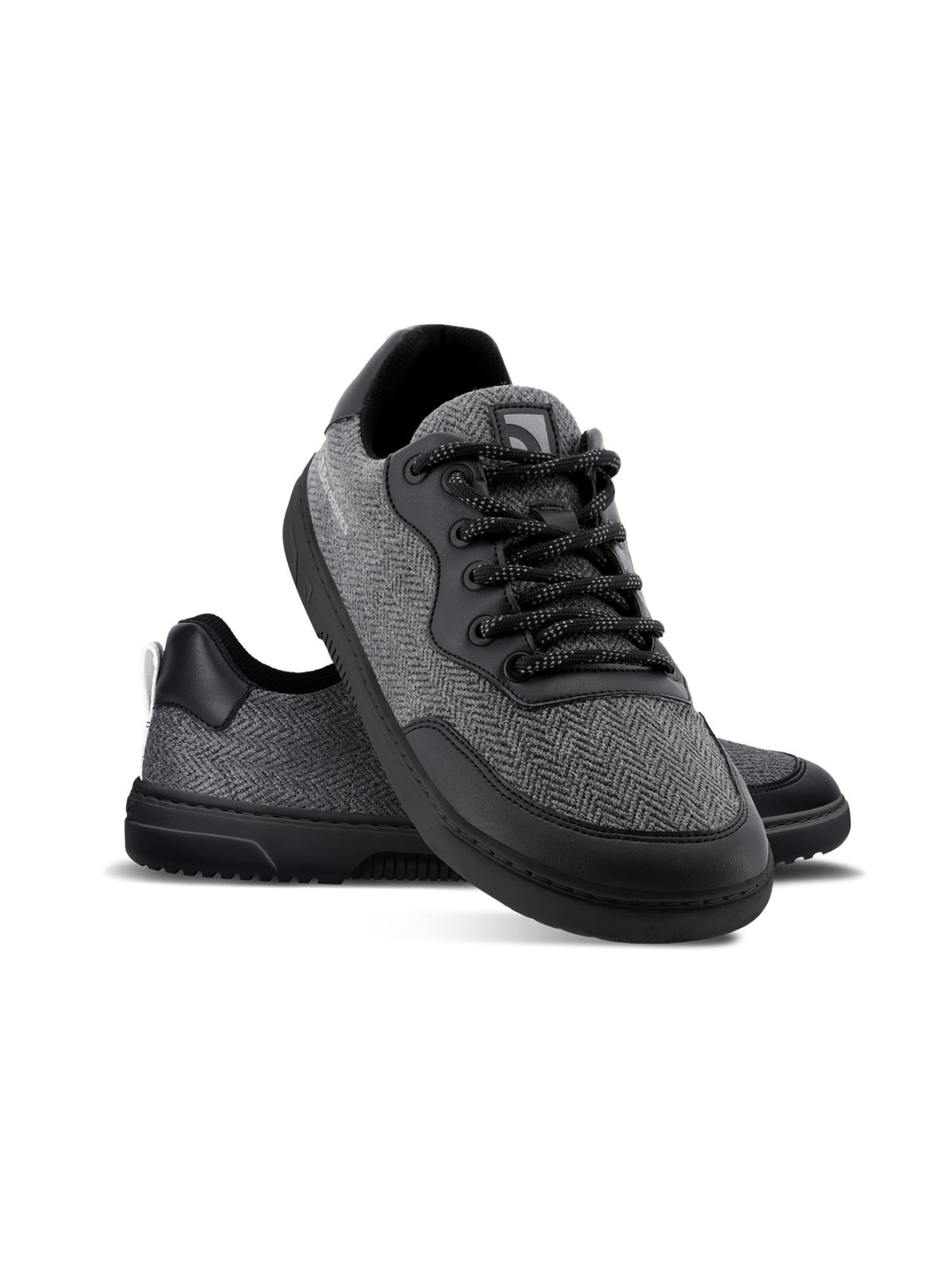 Barefoot Sneakers Barebarics - Kudos - Black & Grey
