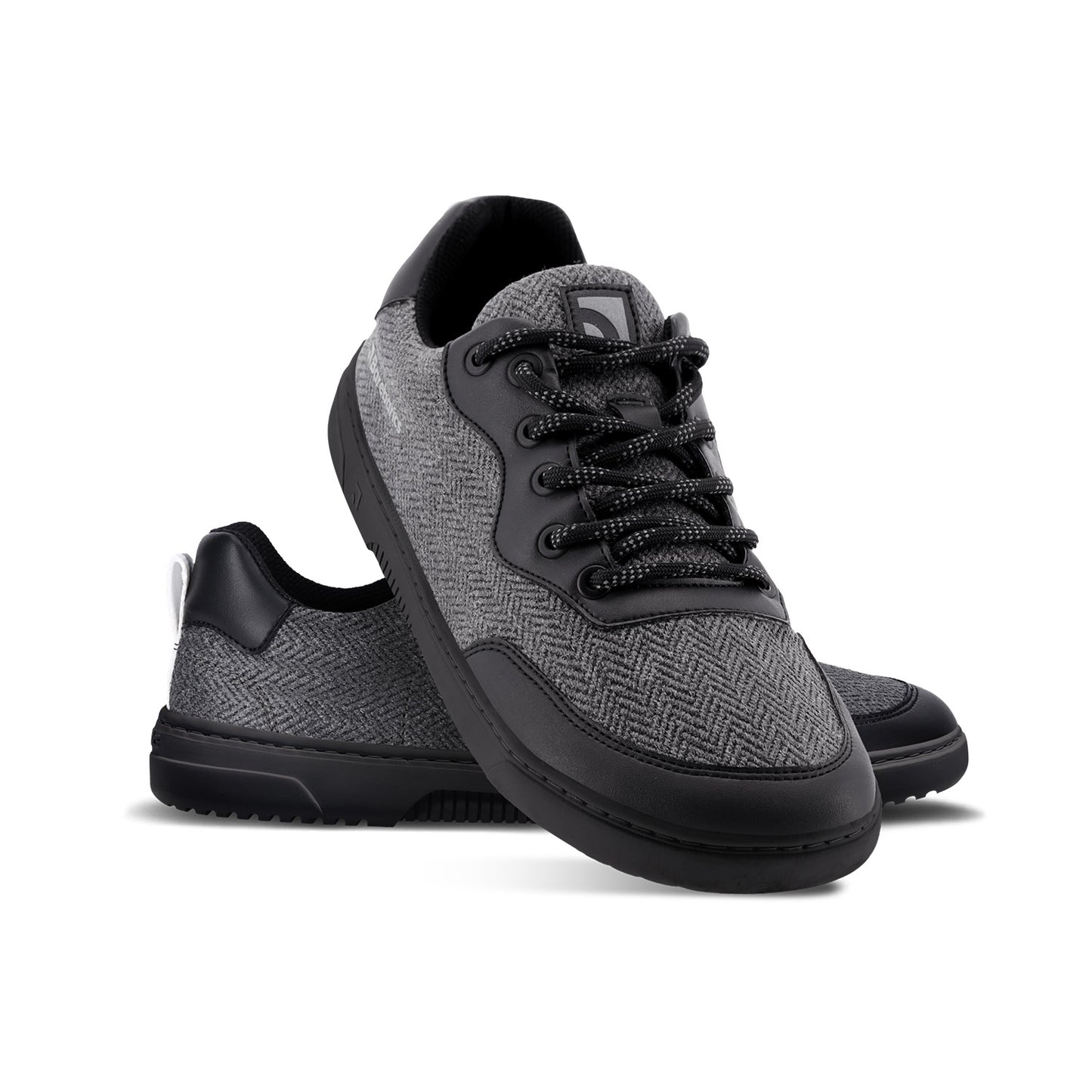 Barefoot Sneakers Barebarics - Kudos - Black & Grey