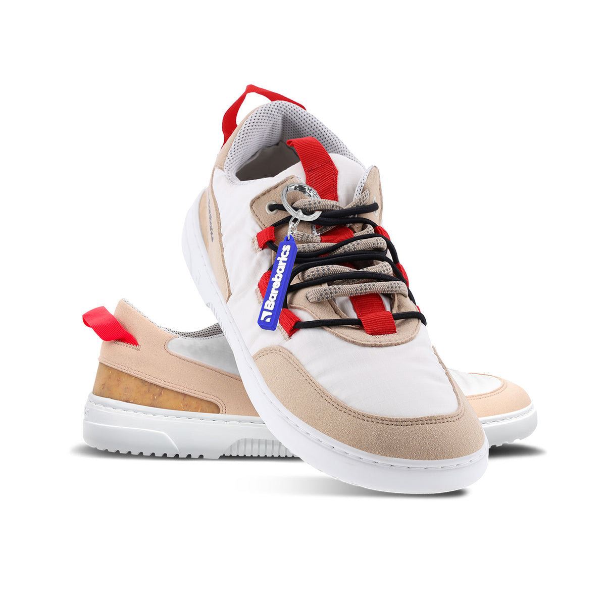 Barefoot Sneakers Barebarics Revive - Beige & White