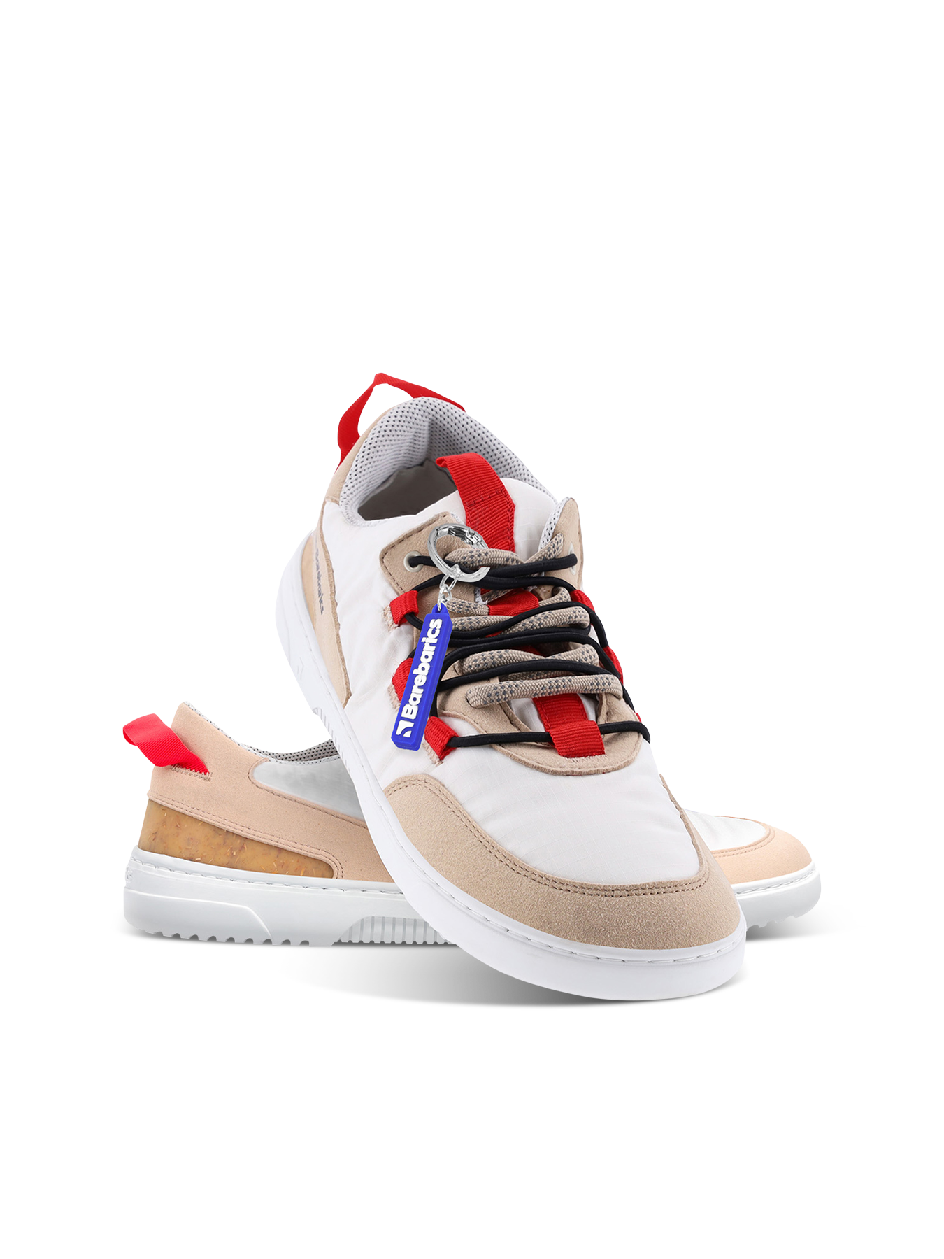 Barefoot Sneakers Barebarics Revive - Beige & White