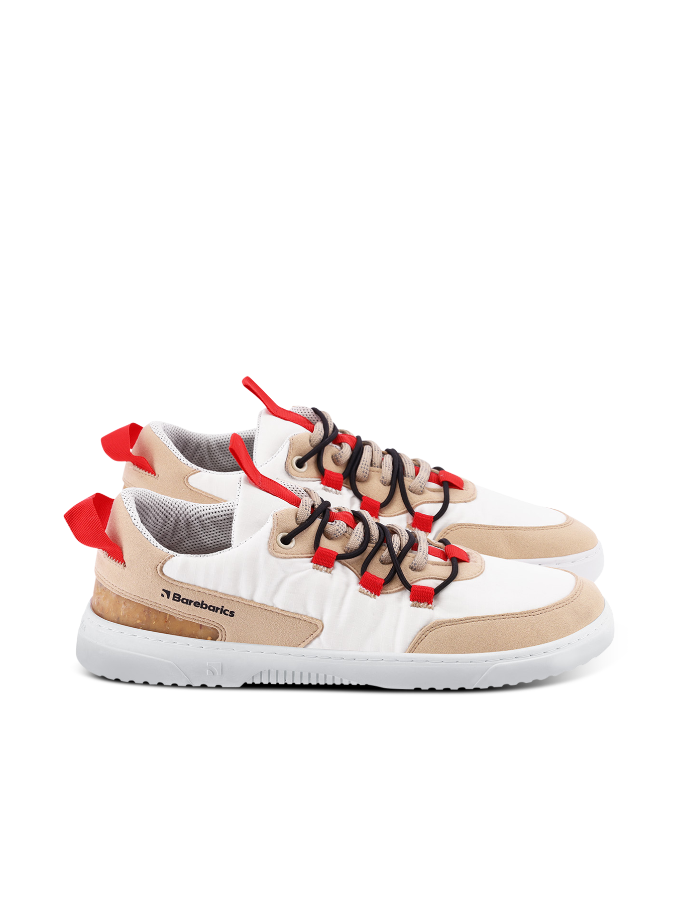 Barefoot Sneakers Barebarics Revive - Beige & White