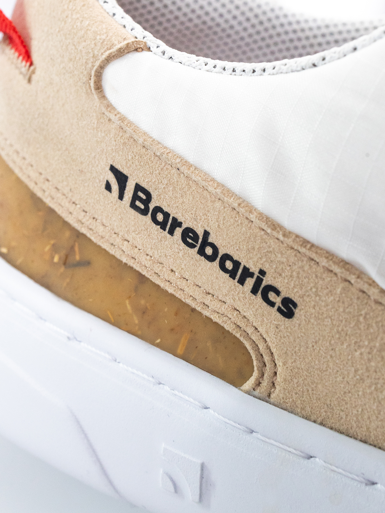Barefoot Sneakers Barebarics Revive - Beige & White