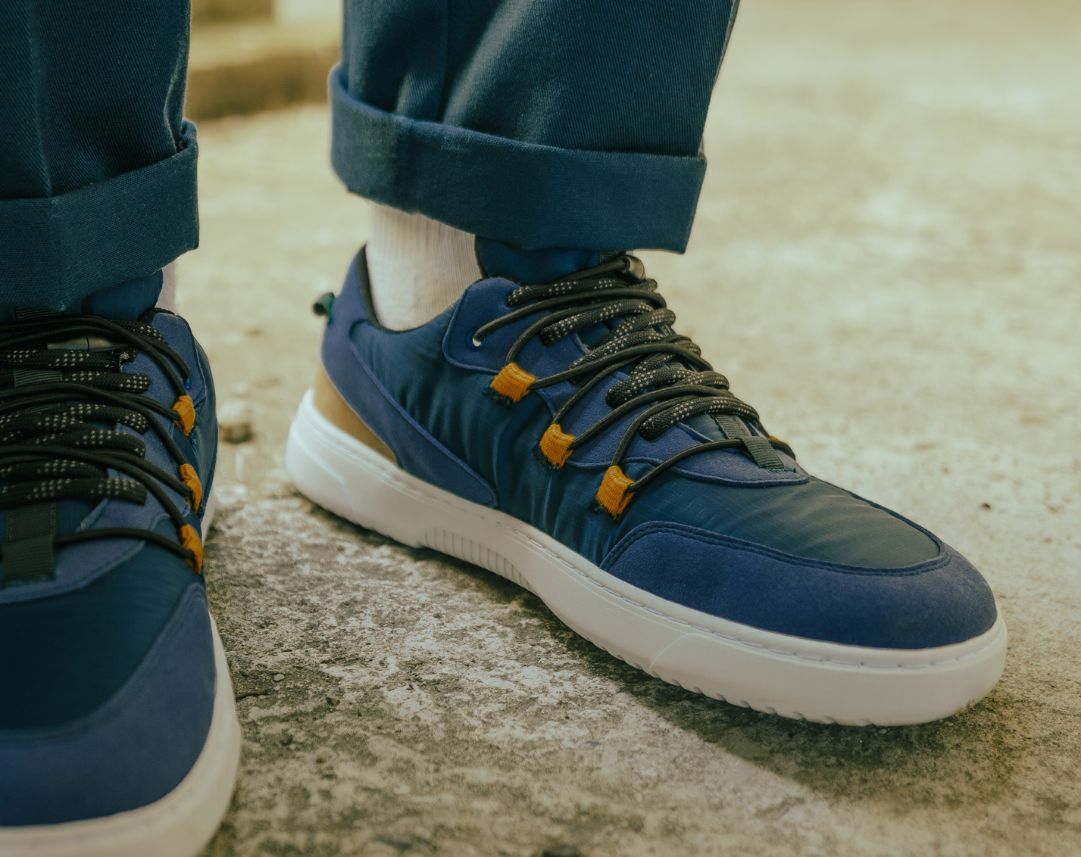 Barefoot Sneakers Barebarics Revive - Blue & White