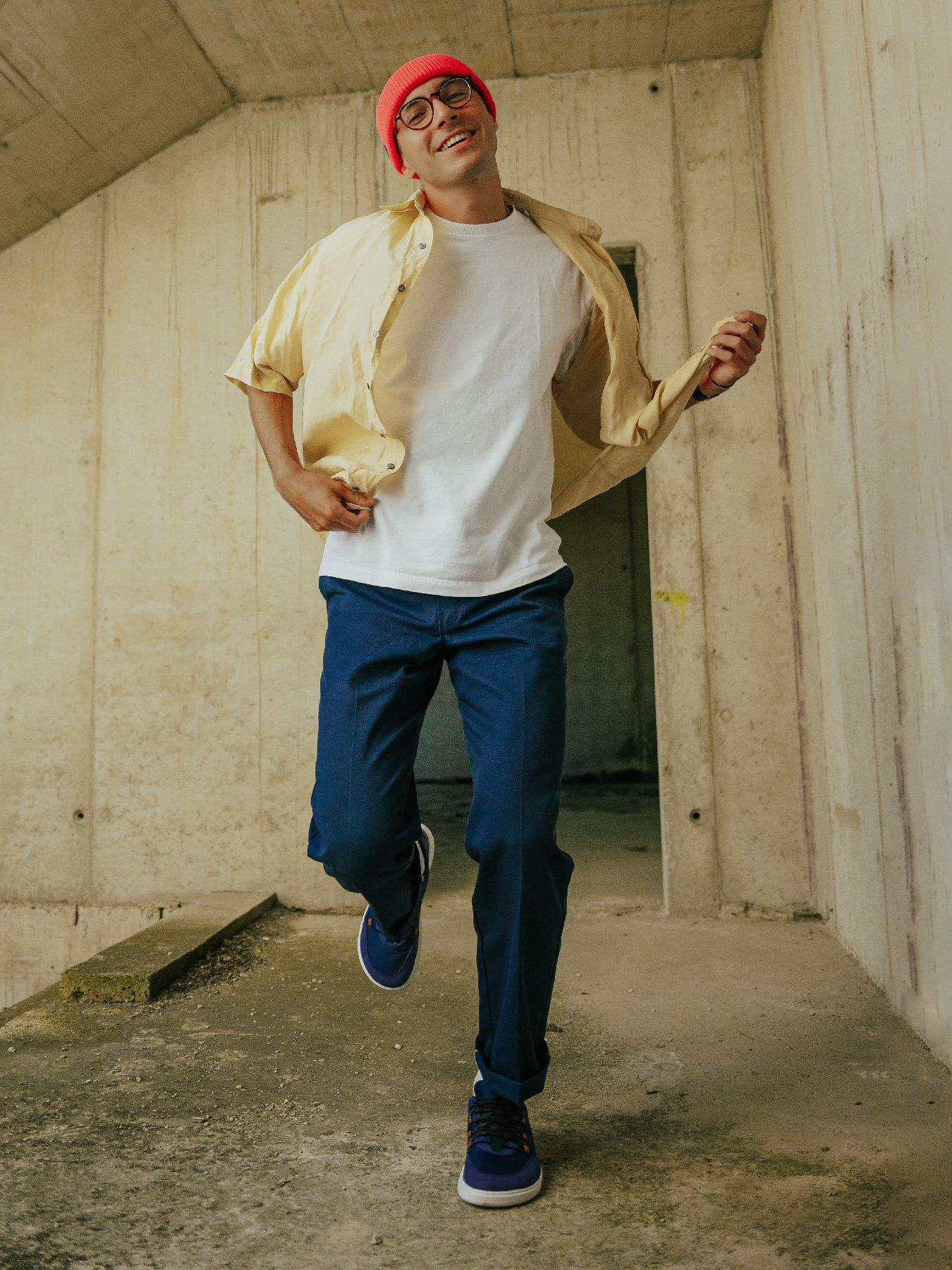 Barefoot Sneakers Barebarics Revive - Blue & White