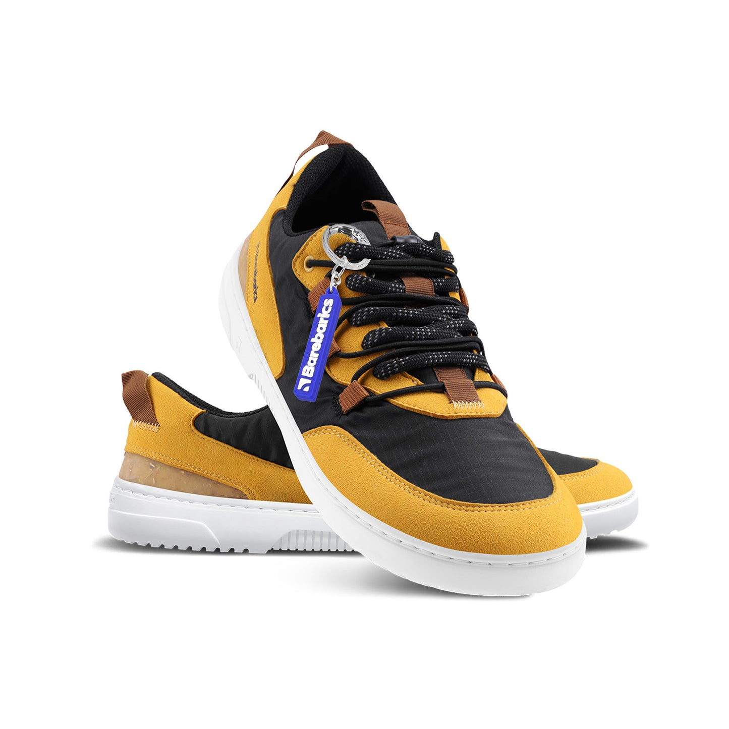Baskets pieds nus Barebarics Revive - Jaune doré et noir