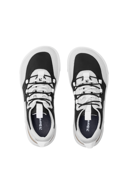 Barefoot Sneakers Barebarics Revive - Light Grey & Black