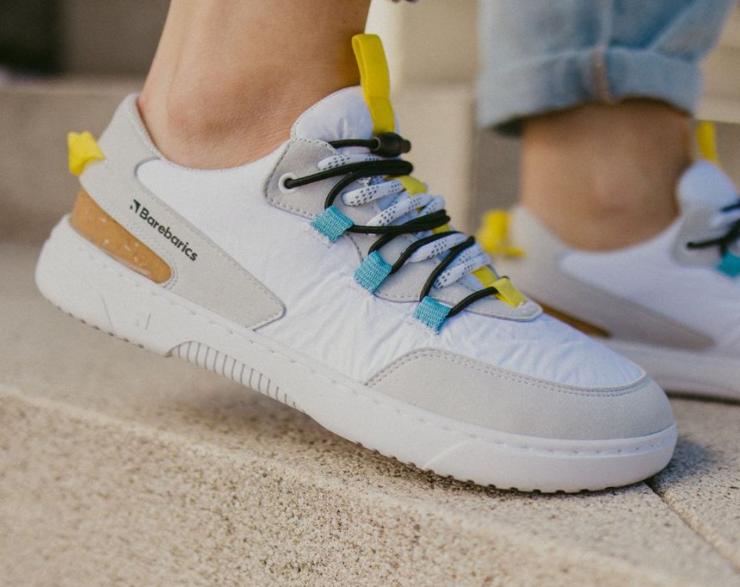 Barefoot Sneakers Barebarics Revive - White & Grey