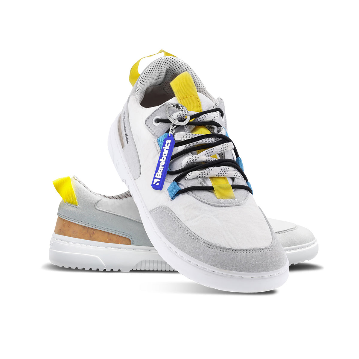 Barefoot Sneakers Barebarics Revive - White & Grey