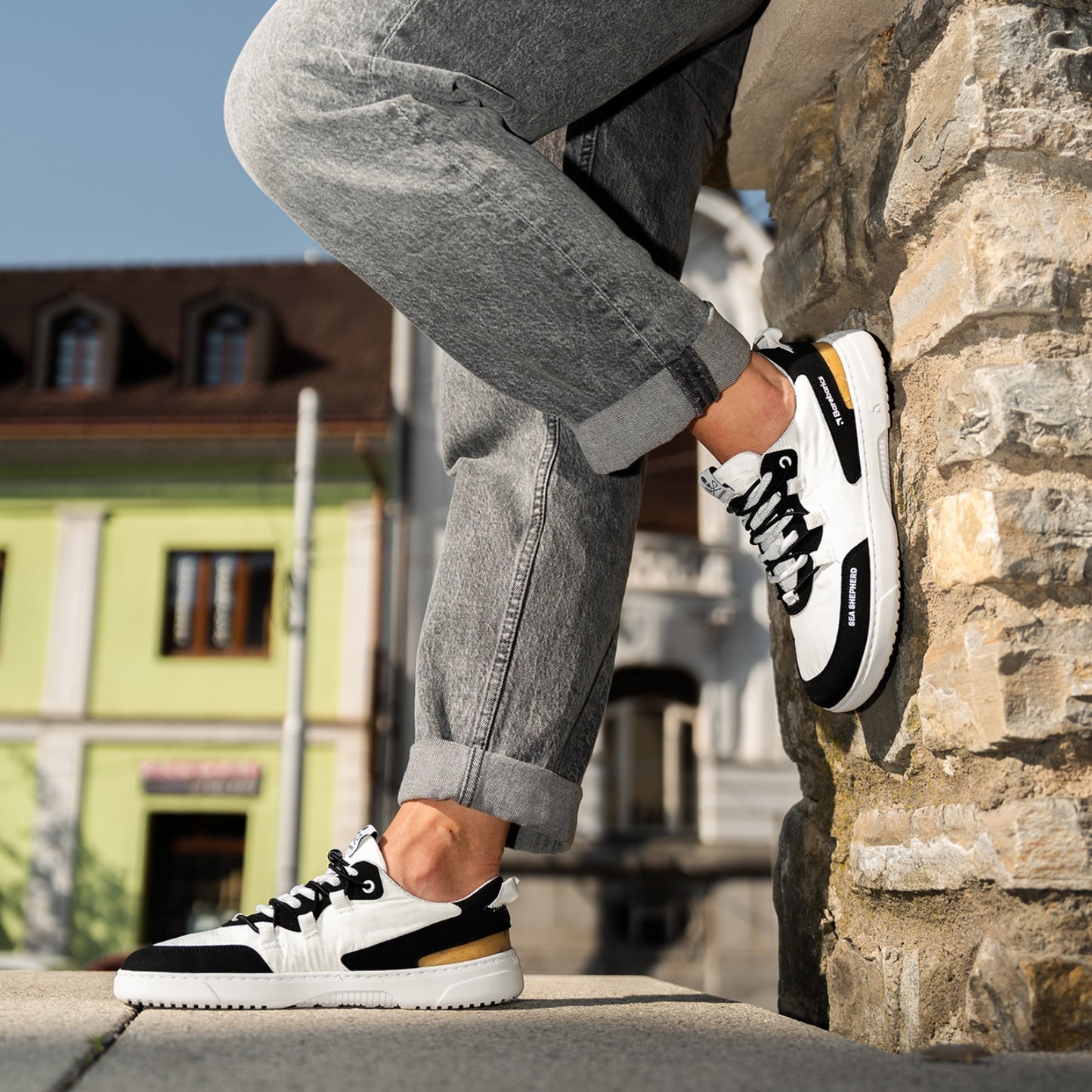 Barefoot Sneakers Barebarics Revive X Sea Shepherd - Orca