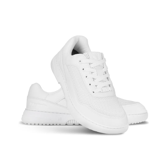 Baskets pieds nus Barebarics Vaporo - Tout blanc