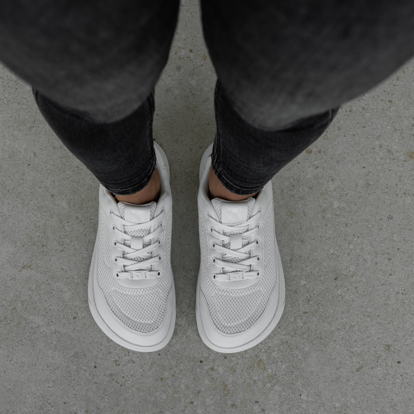 Barefoot Sneakers Barebarics Vaporo - All White