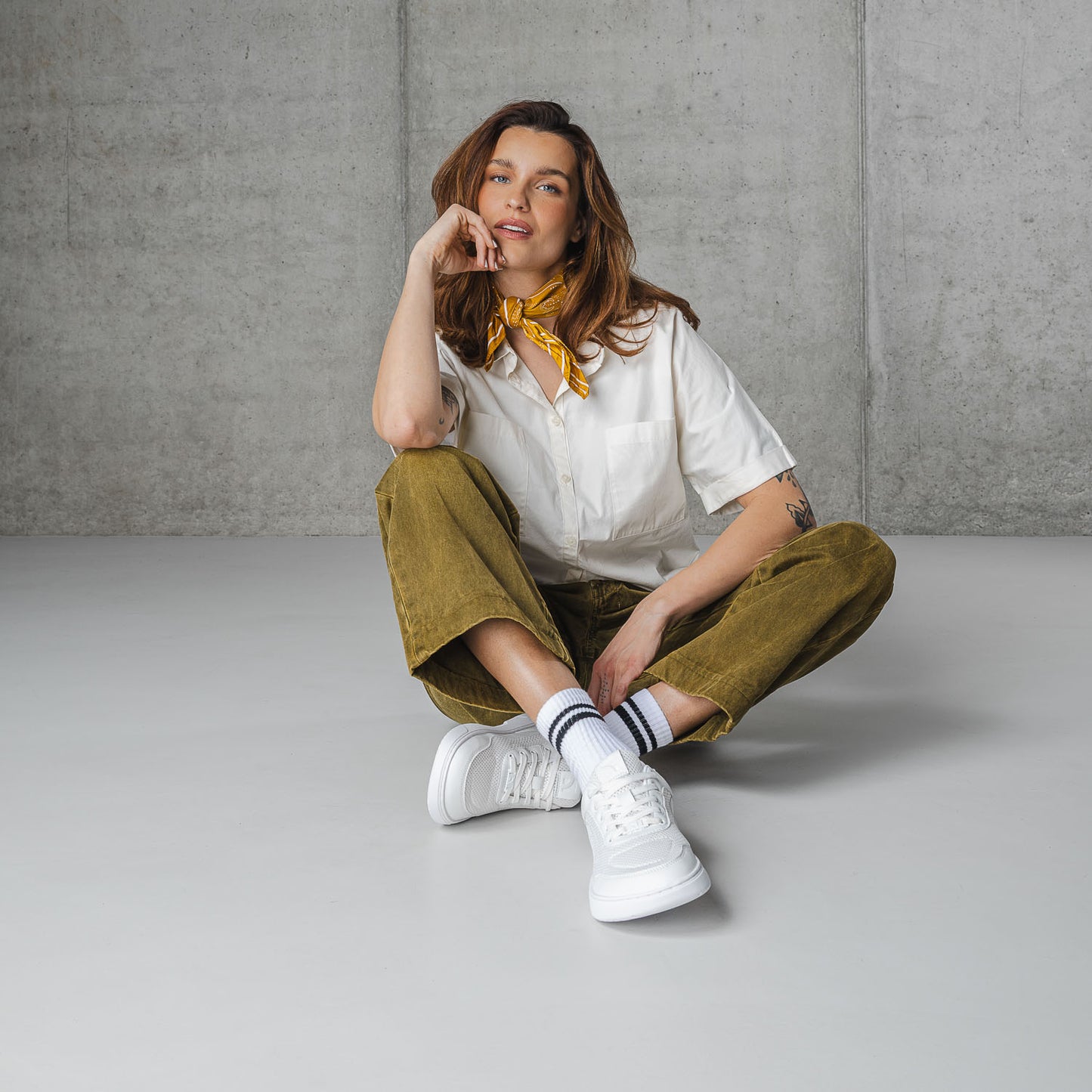 Barefoot Sneakers Barebarics Vaporo - All White