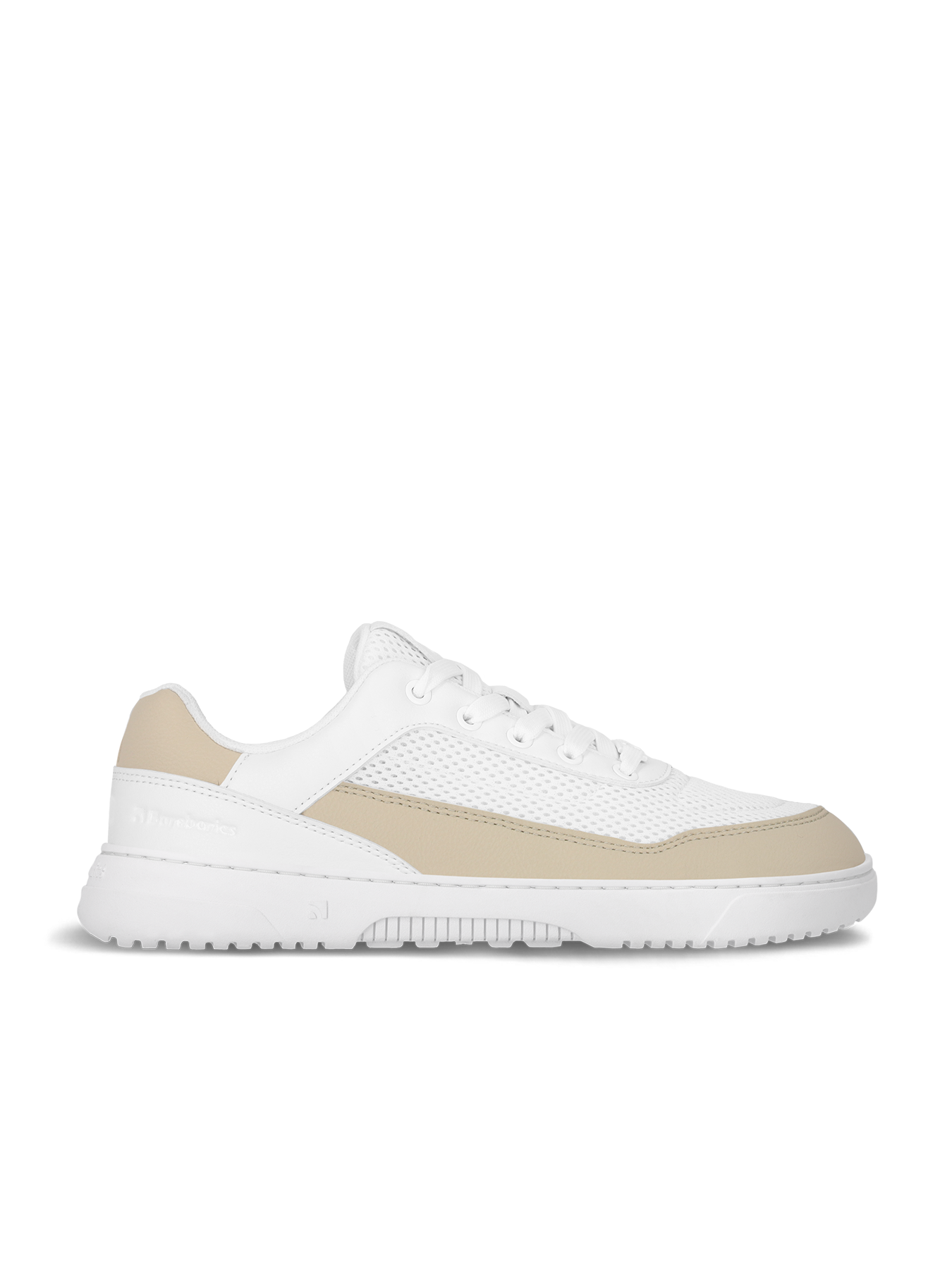 Barefoot Sneakers Barebarics Vaporo - White & Beige