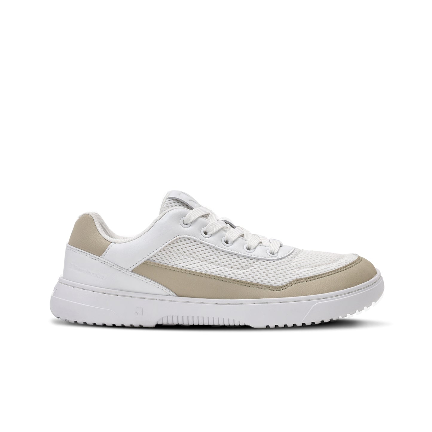Barefoot Sneakers Barebarics Vaporo - White & Beige