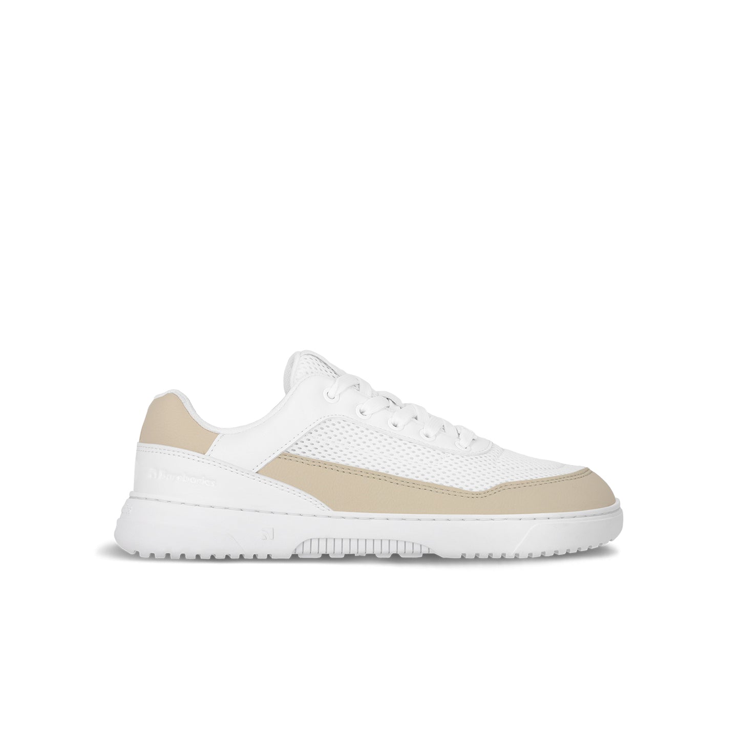Barefoot Sneakers Barebarics Vaporo - White & Beige