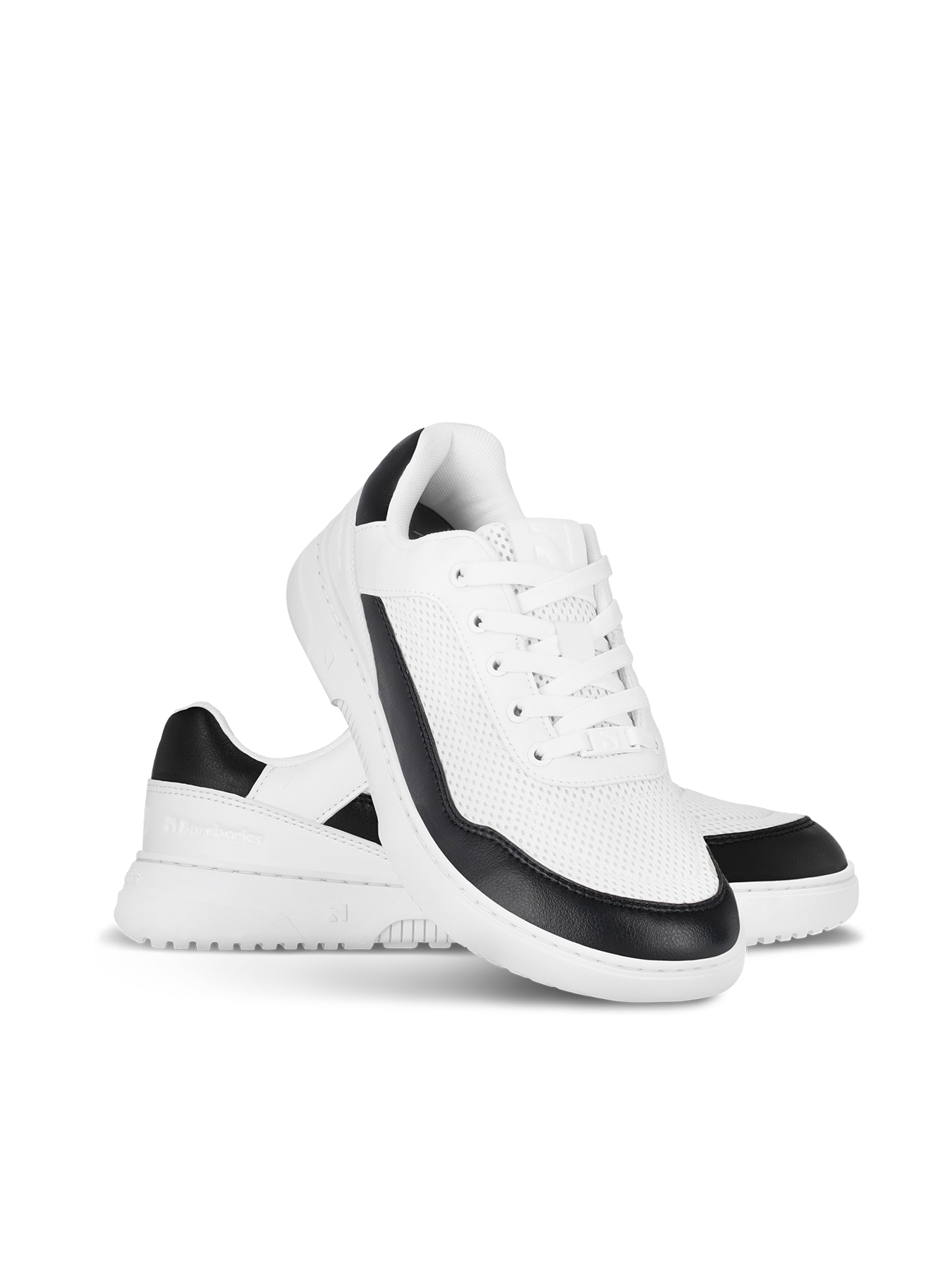 Barefoot Sneakers Barebarics Vaporo - White & Black