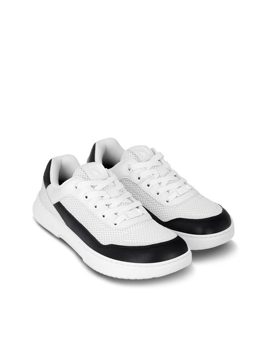 Baskets pieds nus Barebarics Vaporo - Blanc et noir
