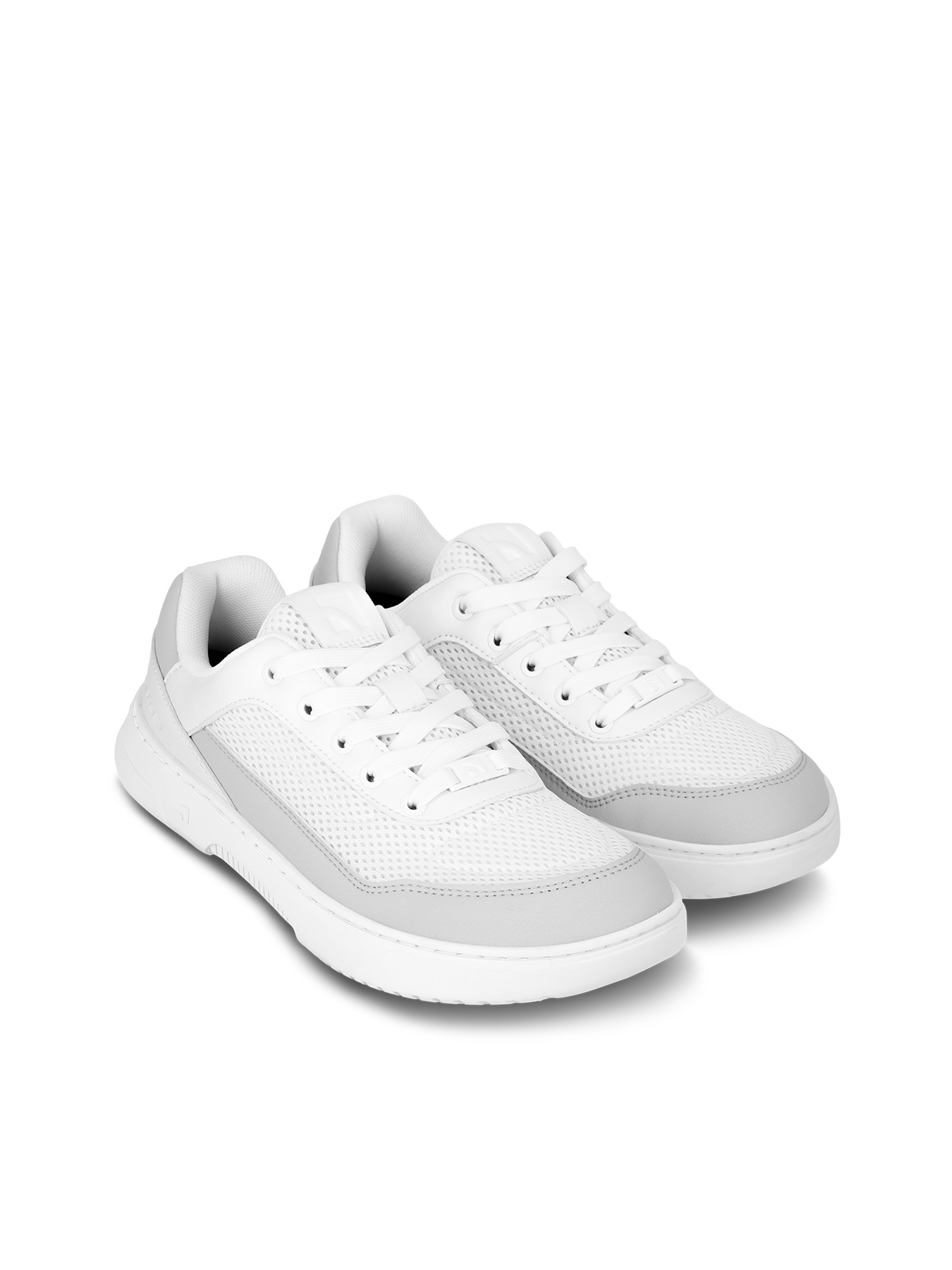 Barefoot Sneakers Barebarics Vaporo - White & Light Grey
