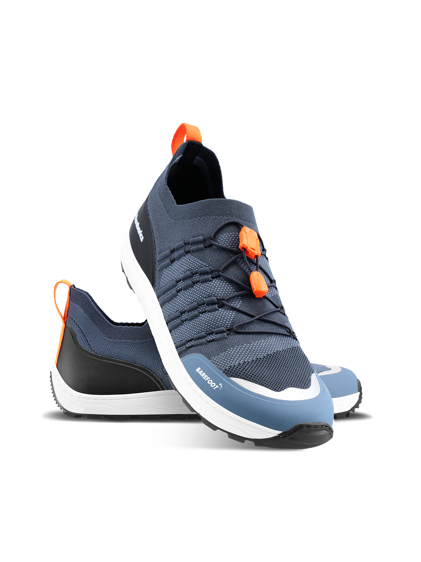 Barefoot Sneakers Barebarics Voyager - Dark Blue & White