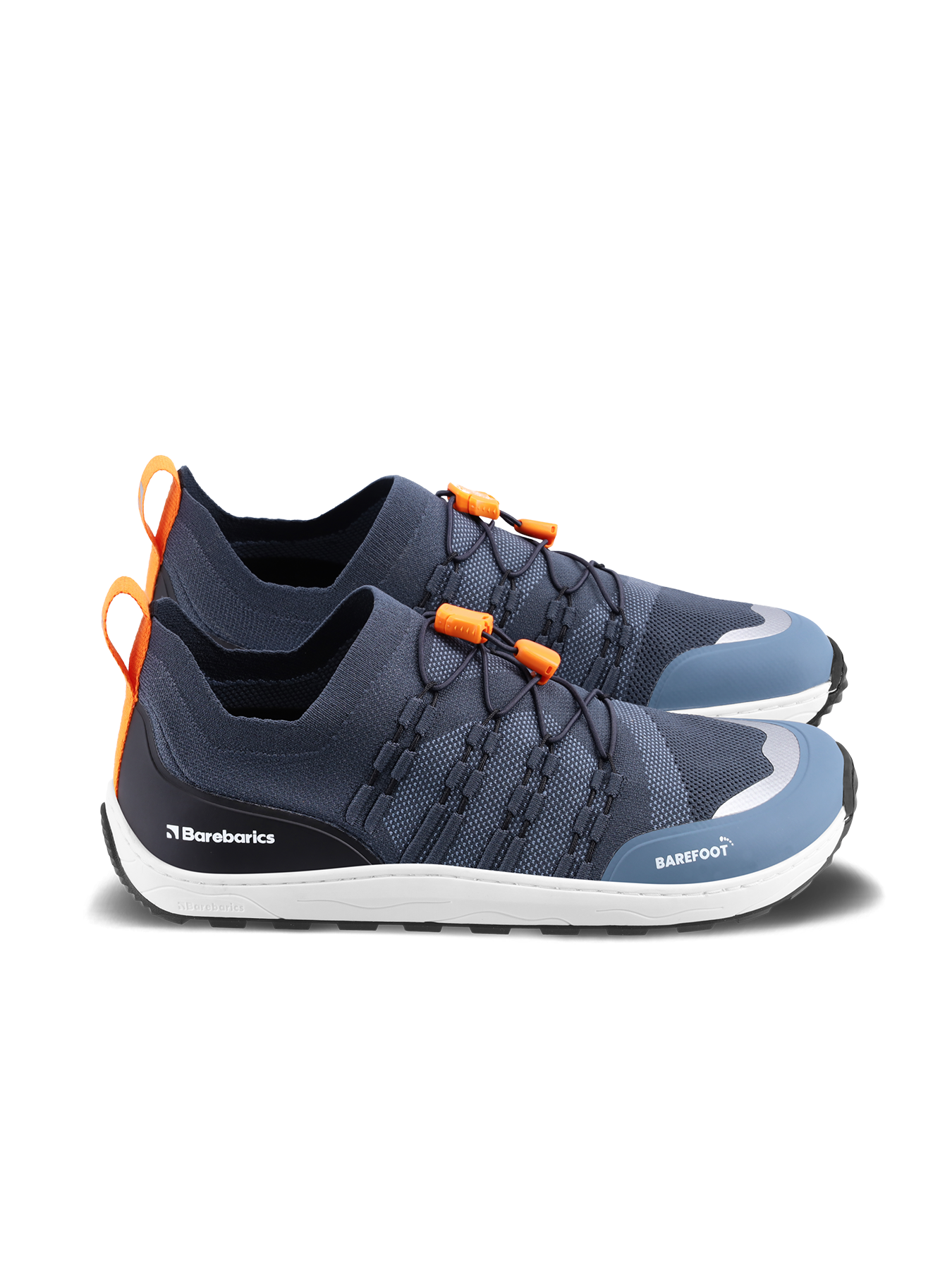 Barefoot Sneakers Barebarics Voyager - Dark Blue & White
