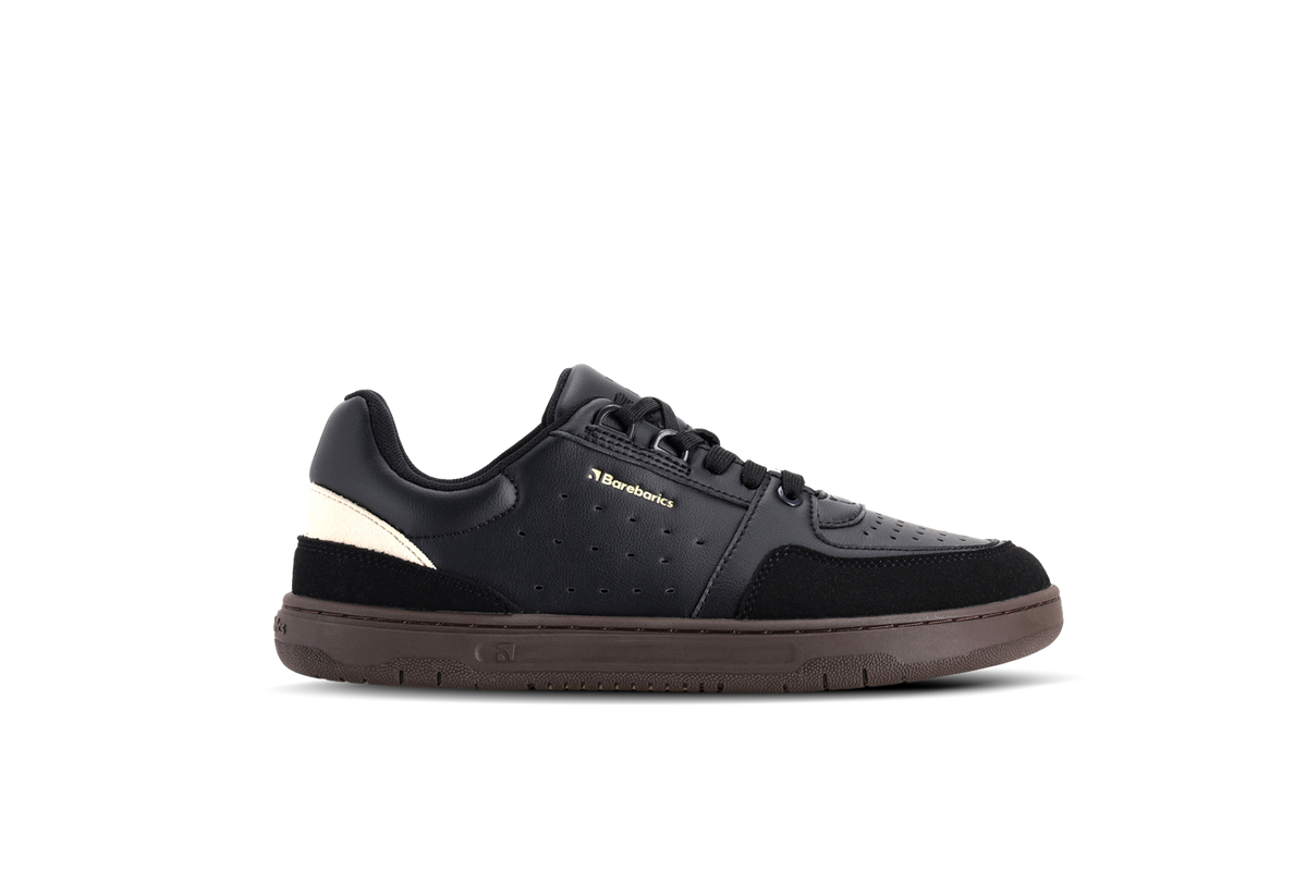 Barefoot Sneakers Barebarics Wave 2.0 - Black & Dark Brown