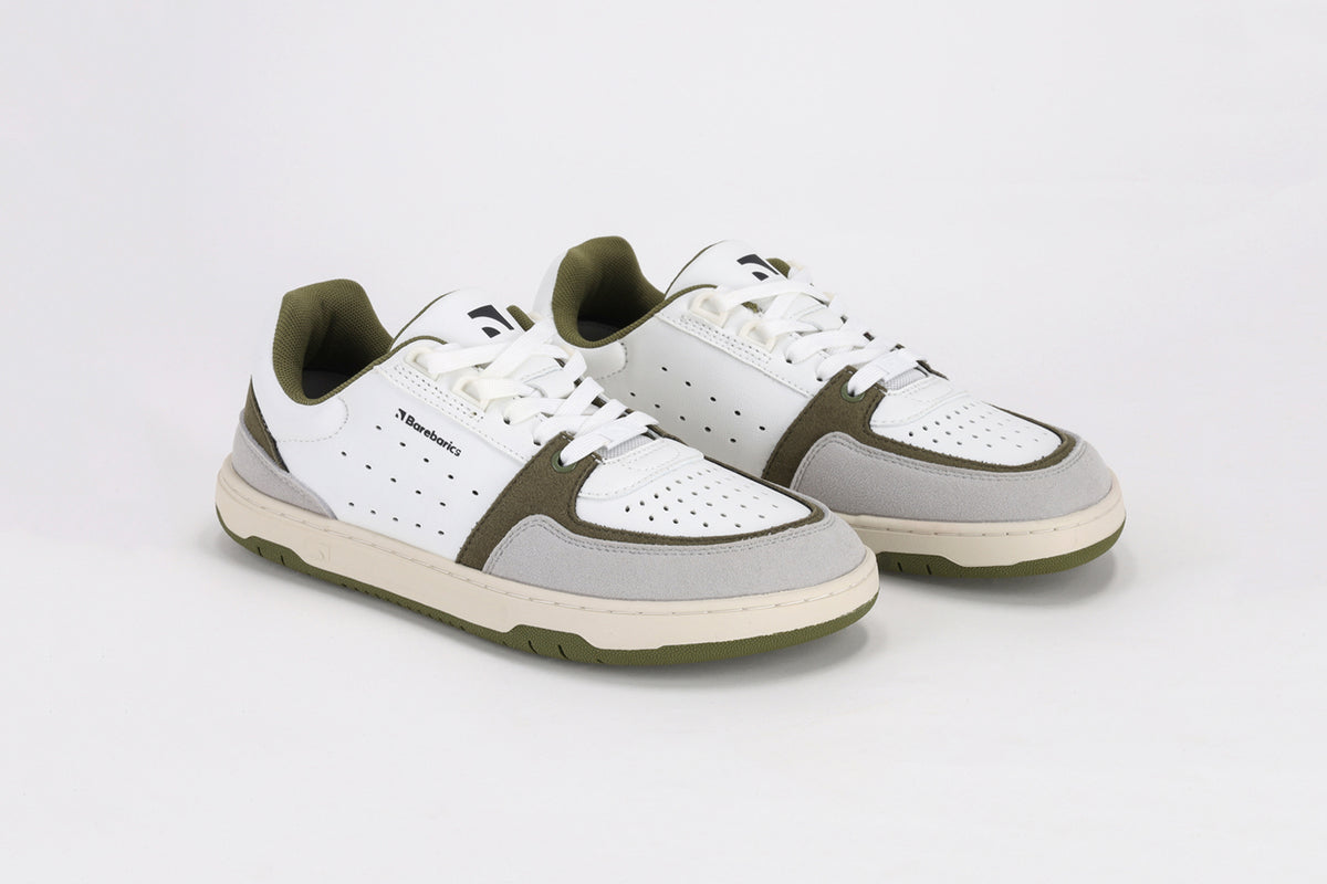 Barefoot Sneakers Barebarics Wave 2.0 - White & Green
