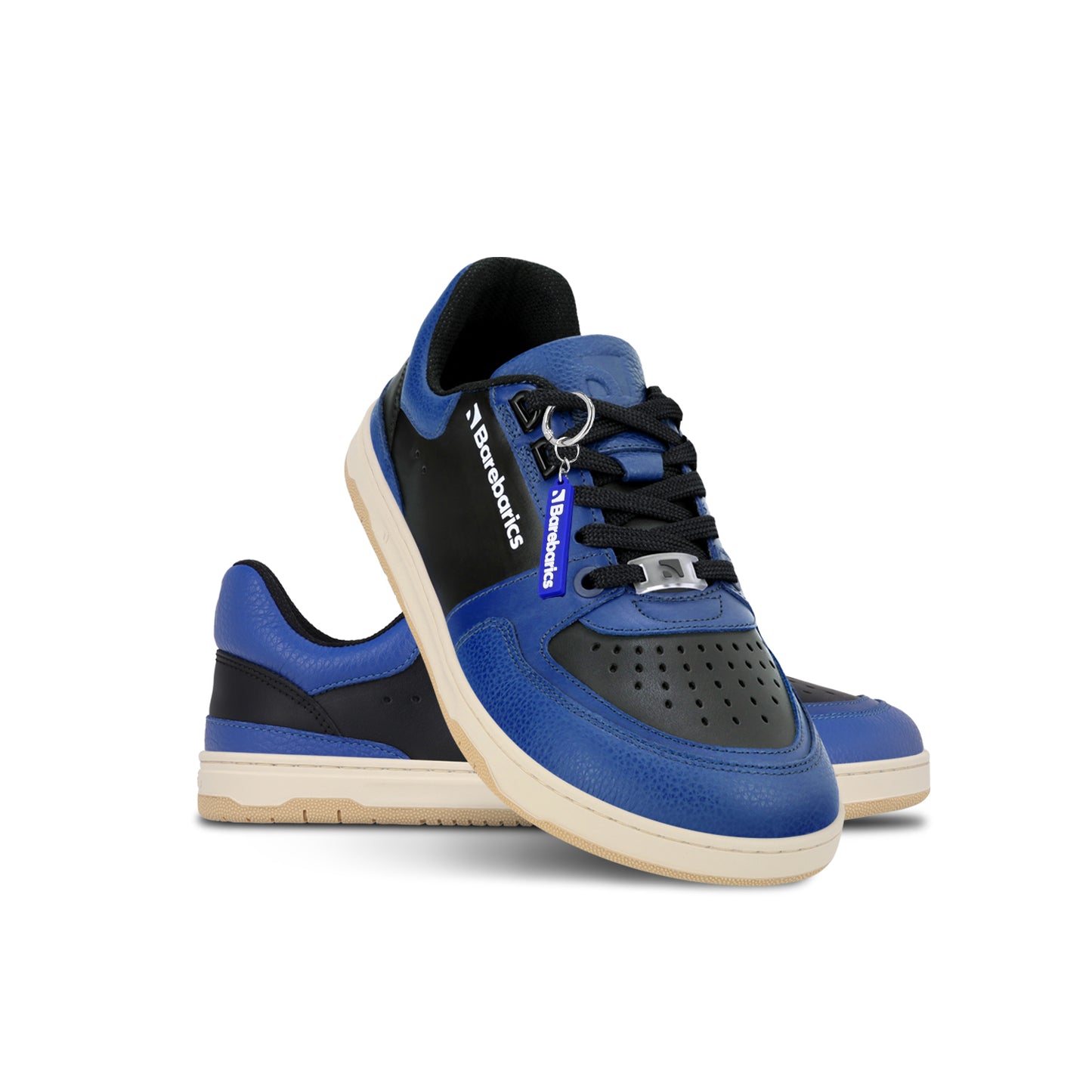 Baskets pieds nus Barebarics Wave - Noir et bleu