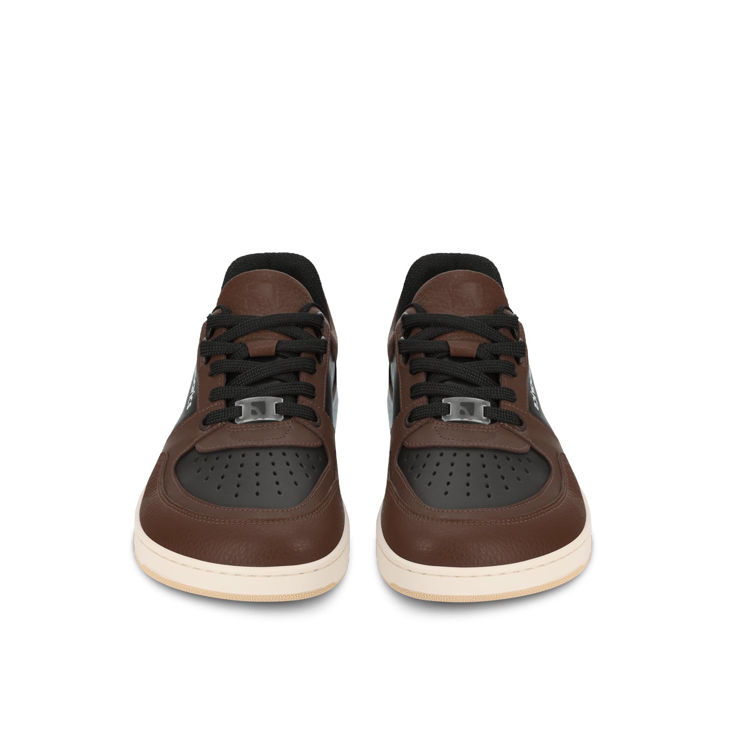 Baskets pieds nus Barebarics Wave - Noir et marron foncé