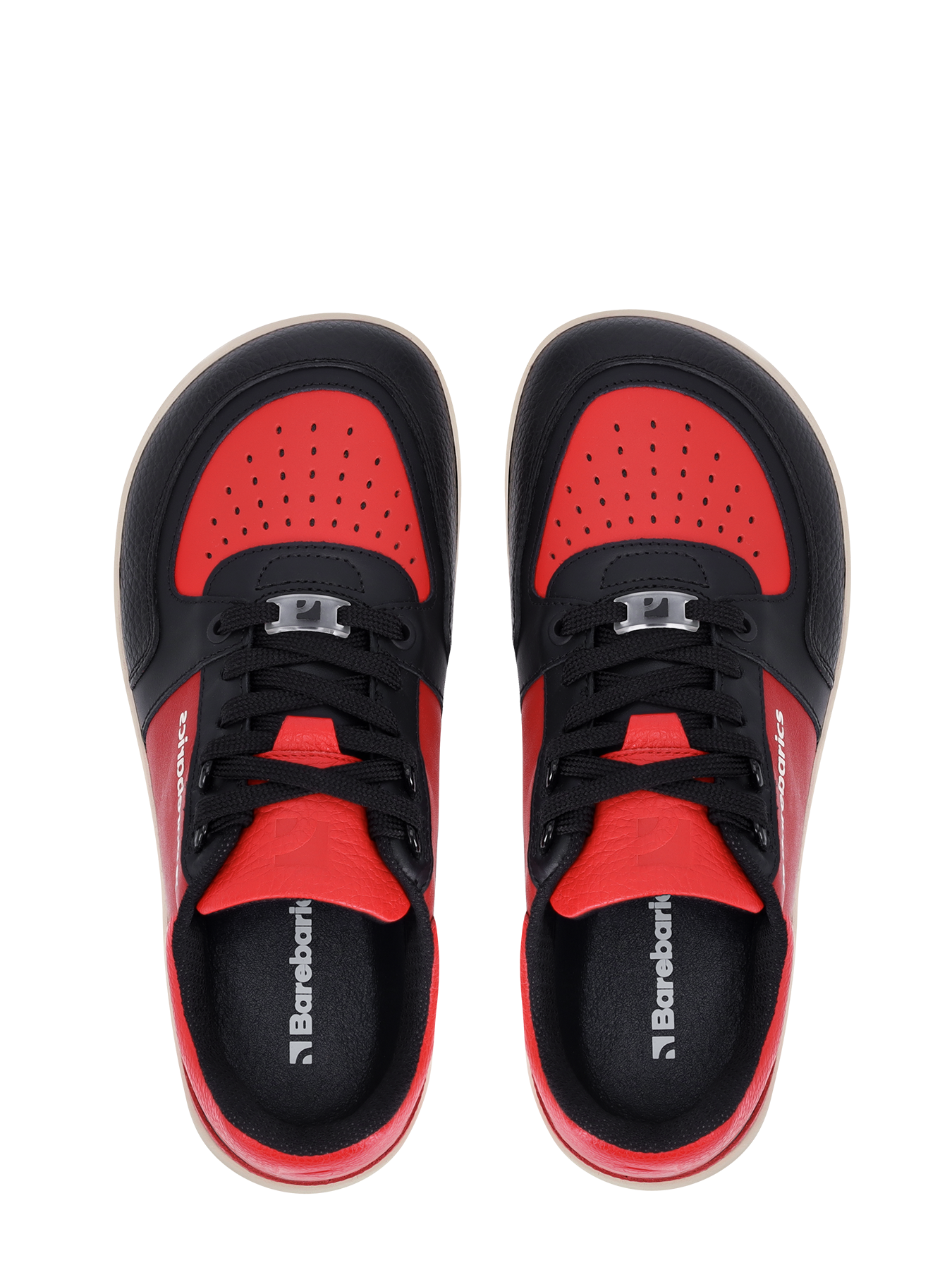 Barefoot Sneakers Barebarics Wave - Black & Red
