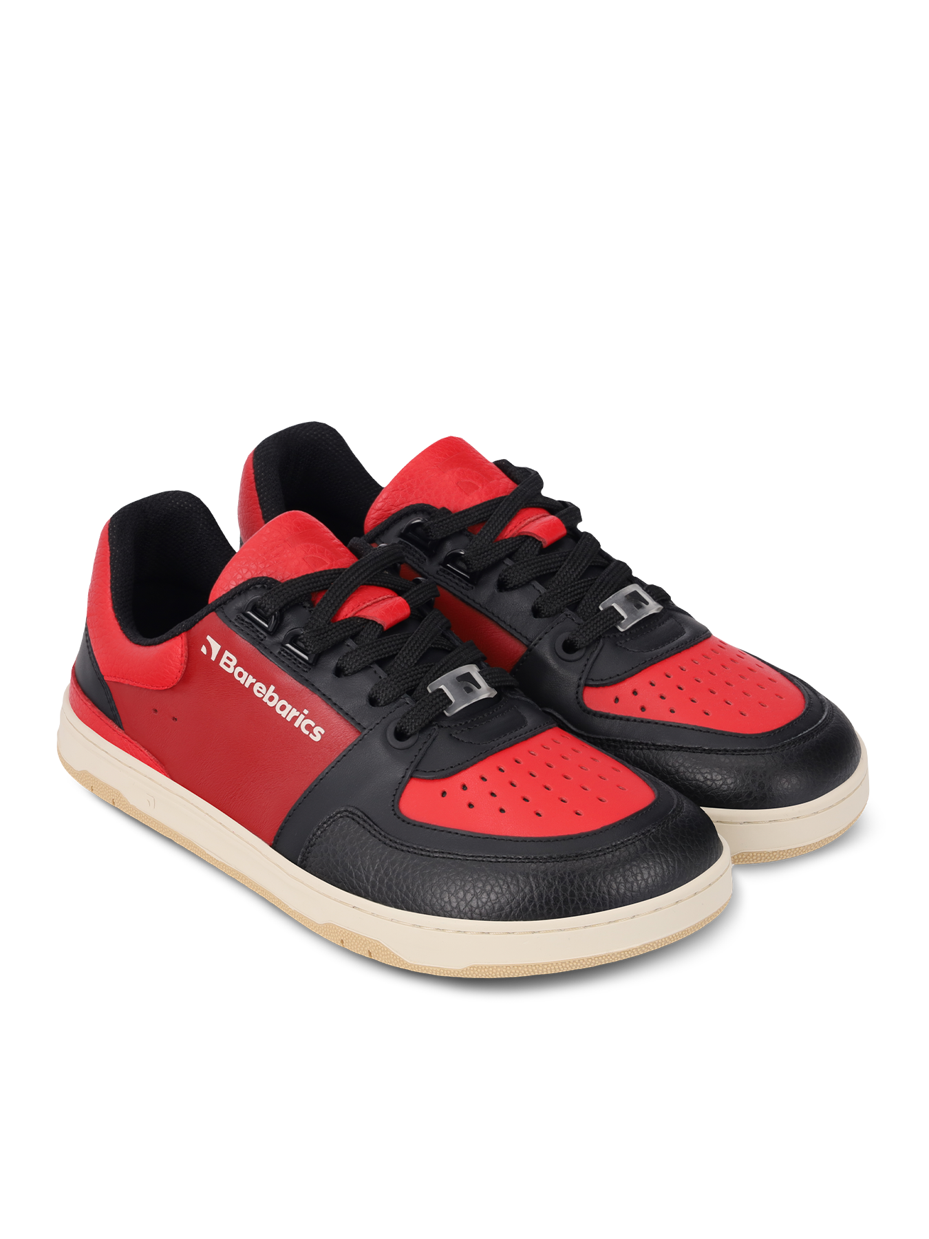 Barefoot Sneakers Barebarics Wave - Black & Red