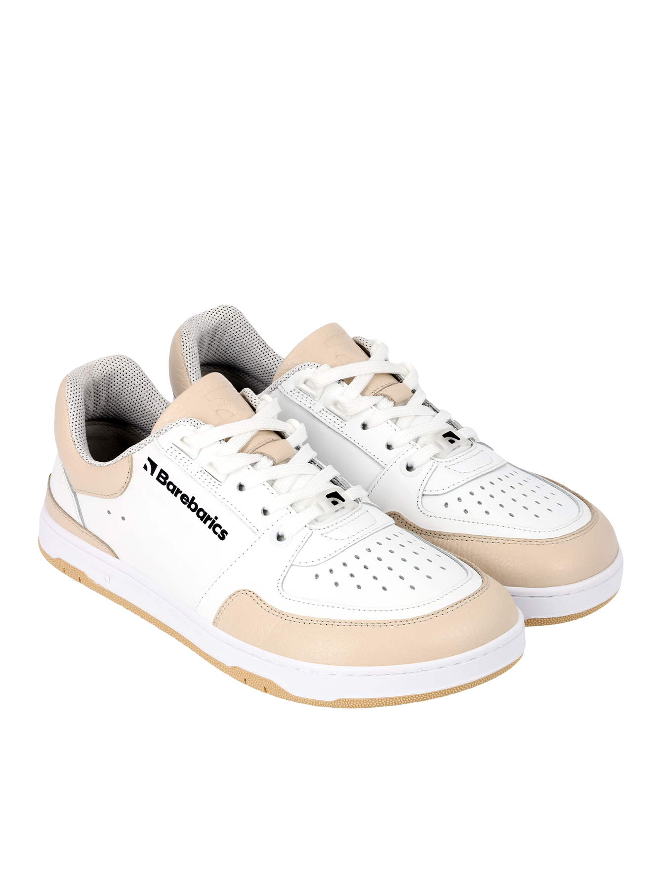 Barefoot Sneakers Barebarics Wave - White & Beige
