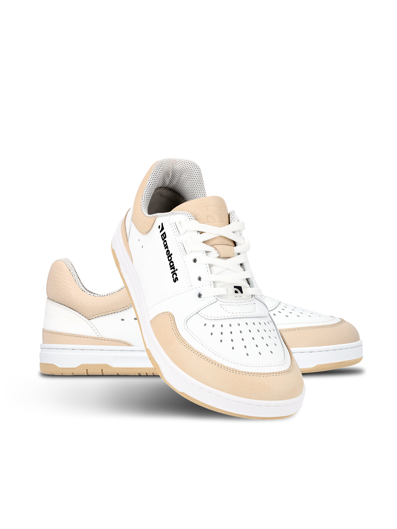 Barefoot Sneakers Barebarics Wave - White & Beige